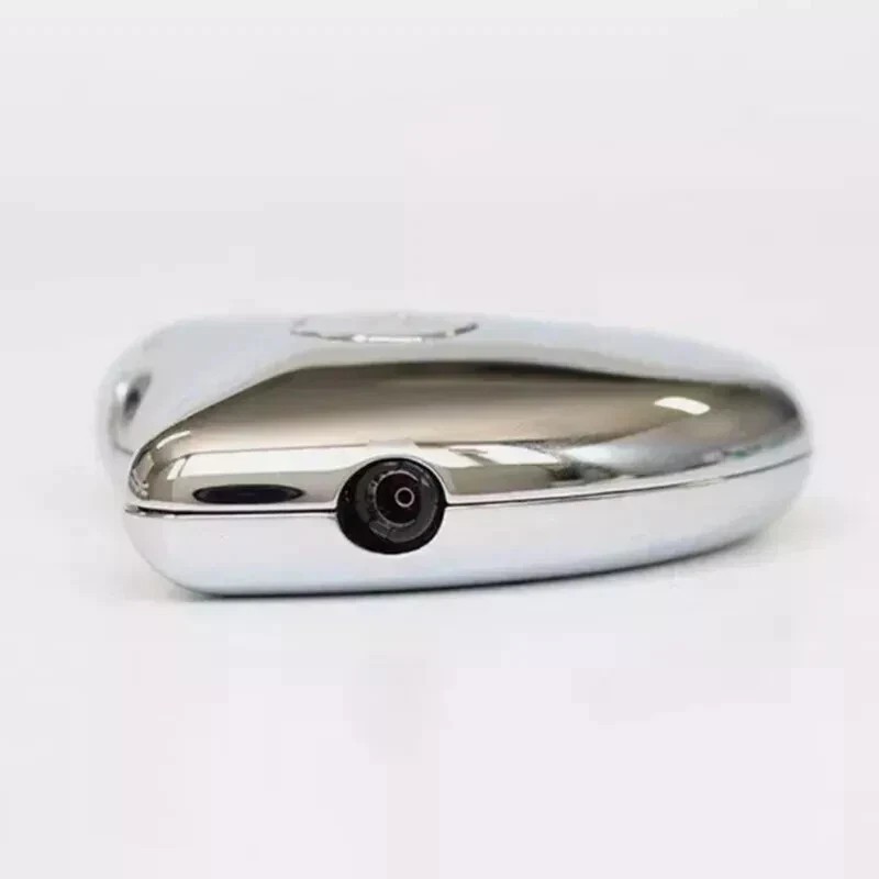 Vivienne Westwood Orb Heart Shape Electronic Gas Lighters Silver New With Box