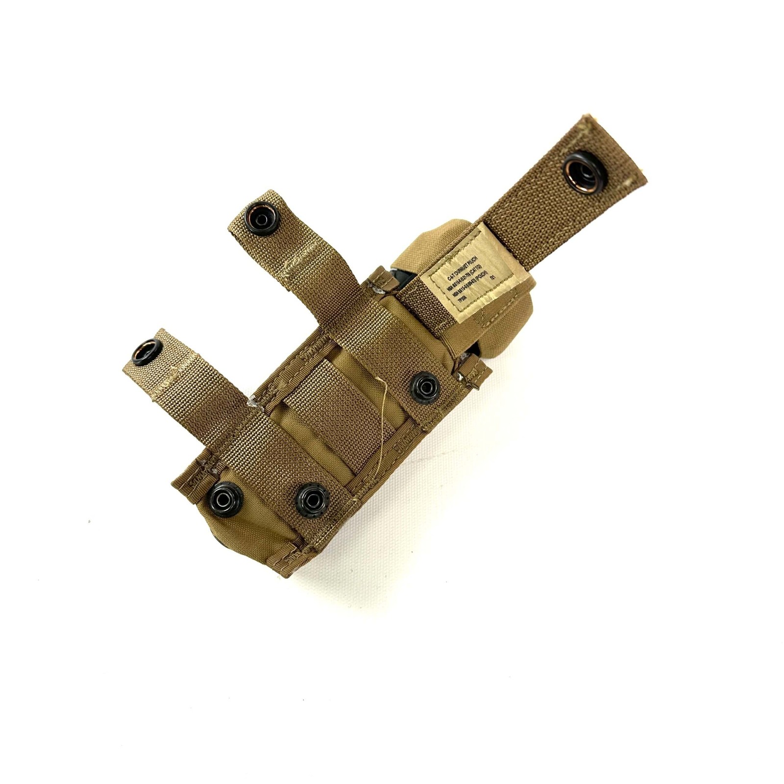 USMC Tourniquet TQ Pouch 2-Pack Coyote MOLLE/PALS Used