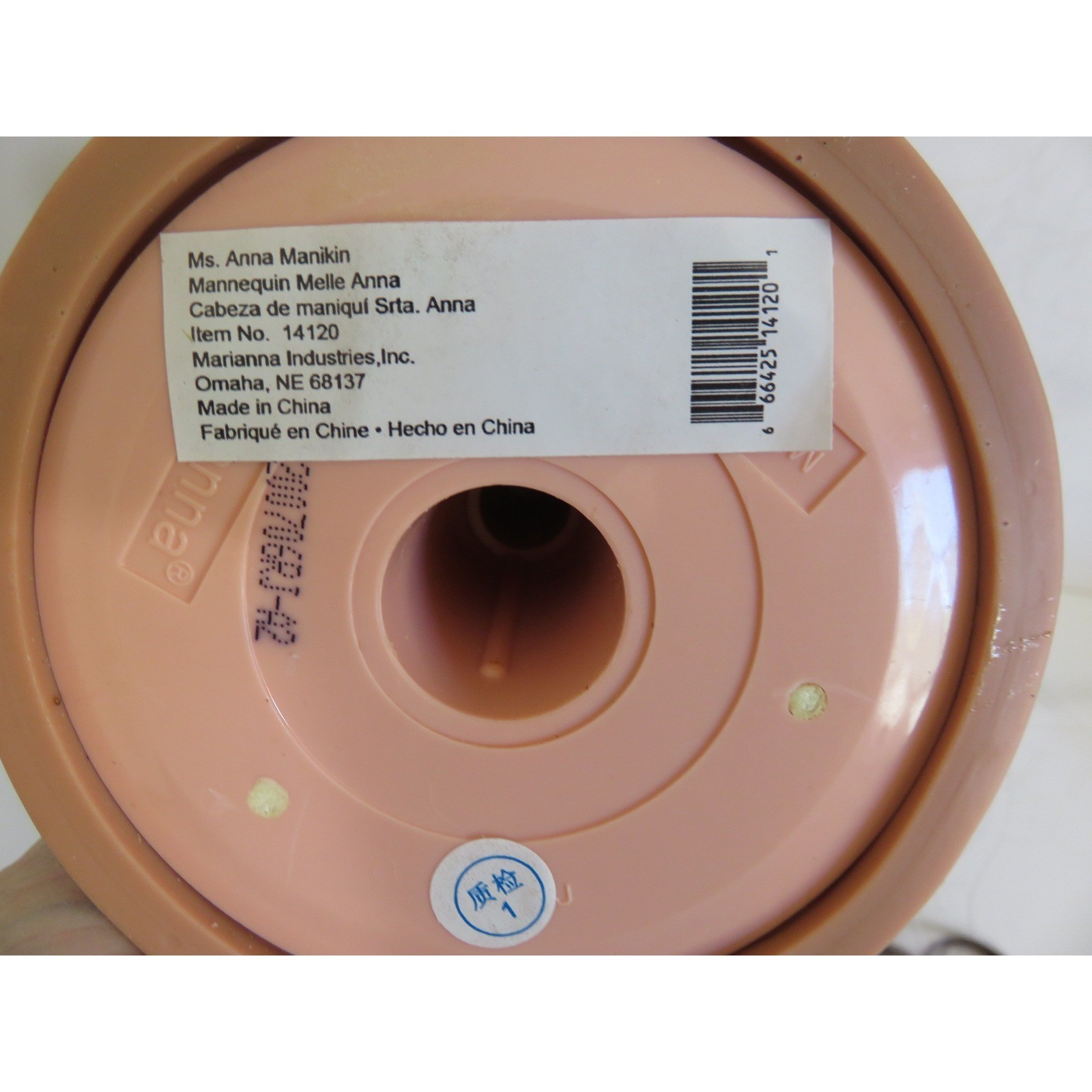 Ms Anna Manikin Head For Hair Styling Braiding Display Mannequin Head