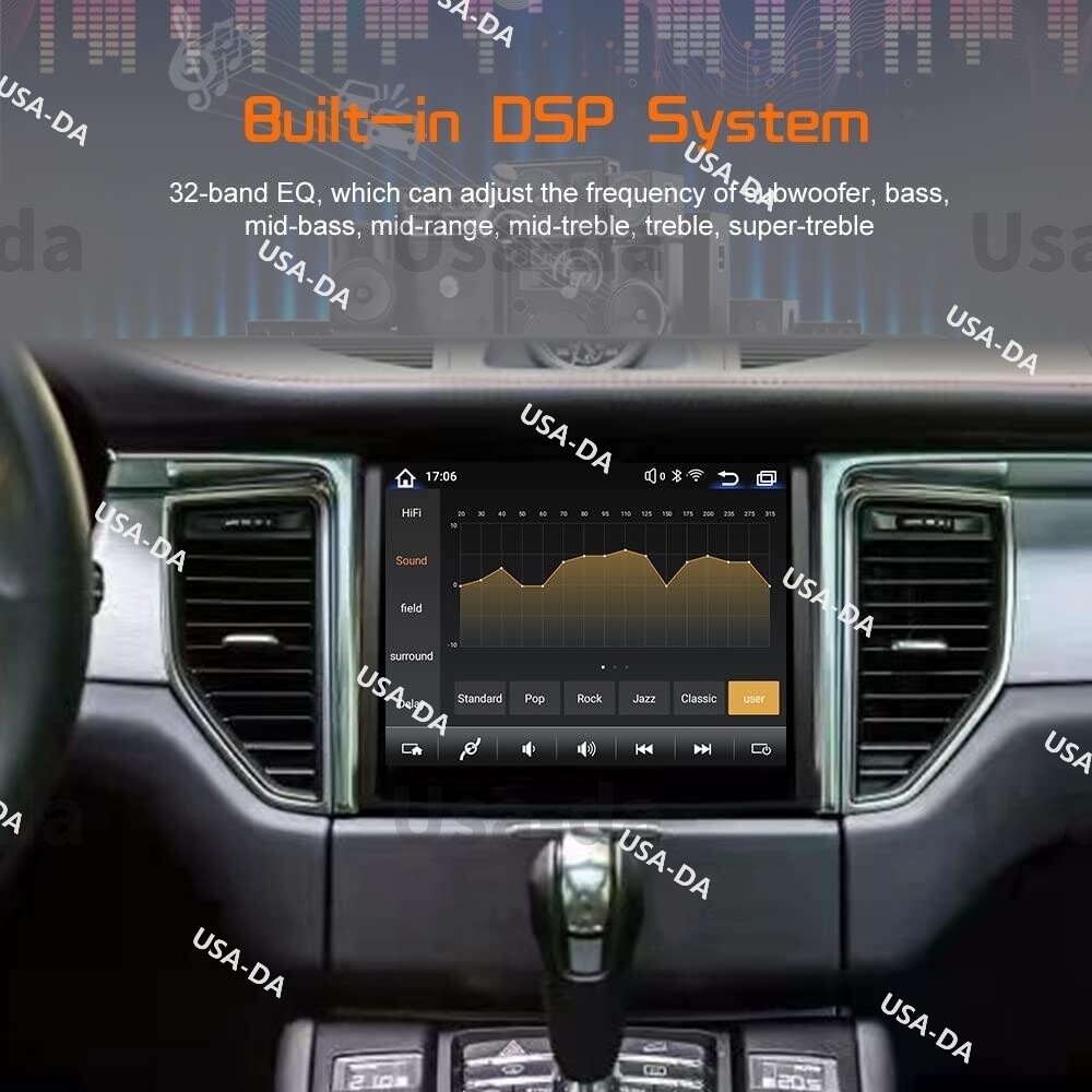 8.4" touch screen Car Radio Navigation GPS CarPlay for Porsche Macan 2014-2017