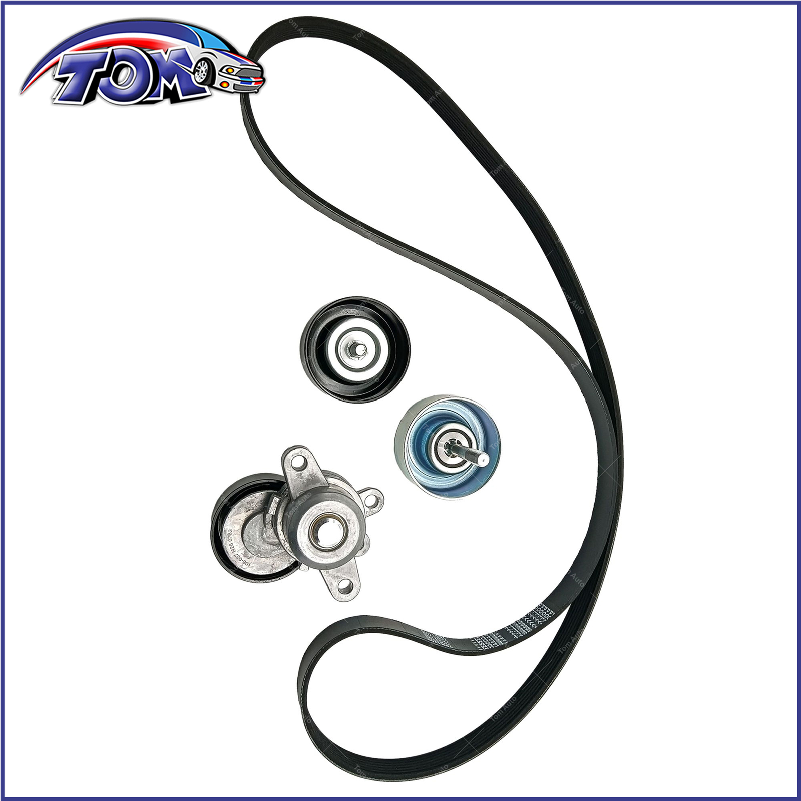 Serpentine Belt Tensioner Pulley Kit for Nissan Maxima Murano Altima V6