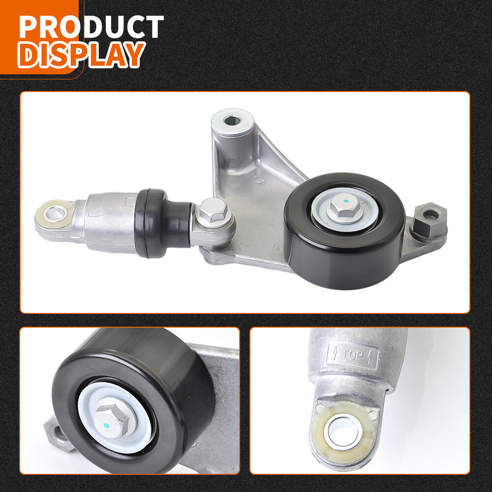 Drive Belt Tensioner Assembly with Pulley For Toyota Camry RAV4 Highlander Venza