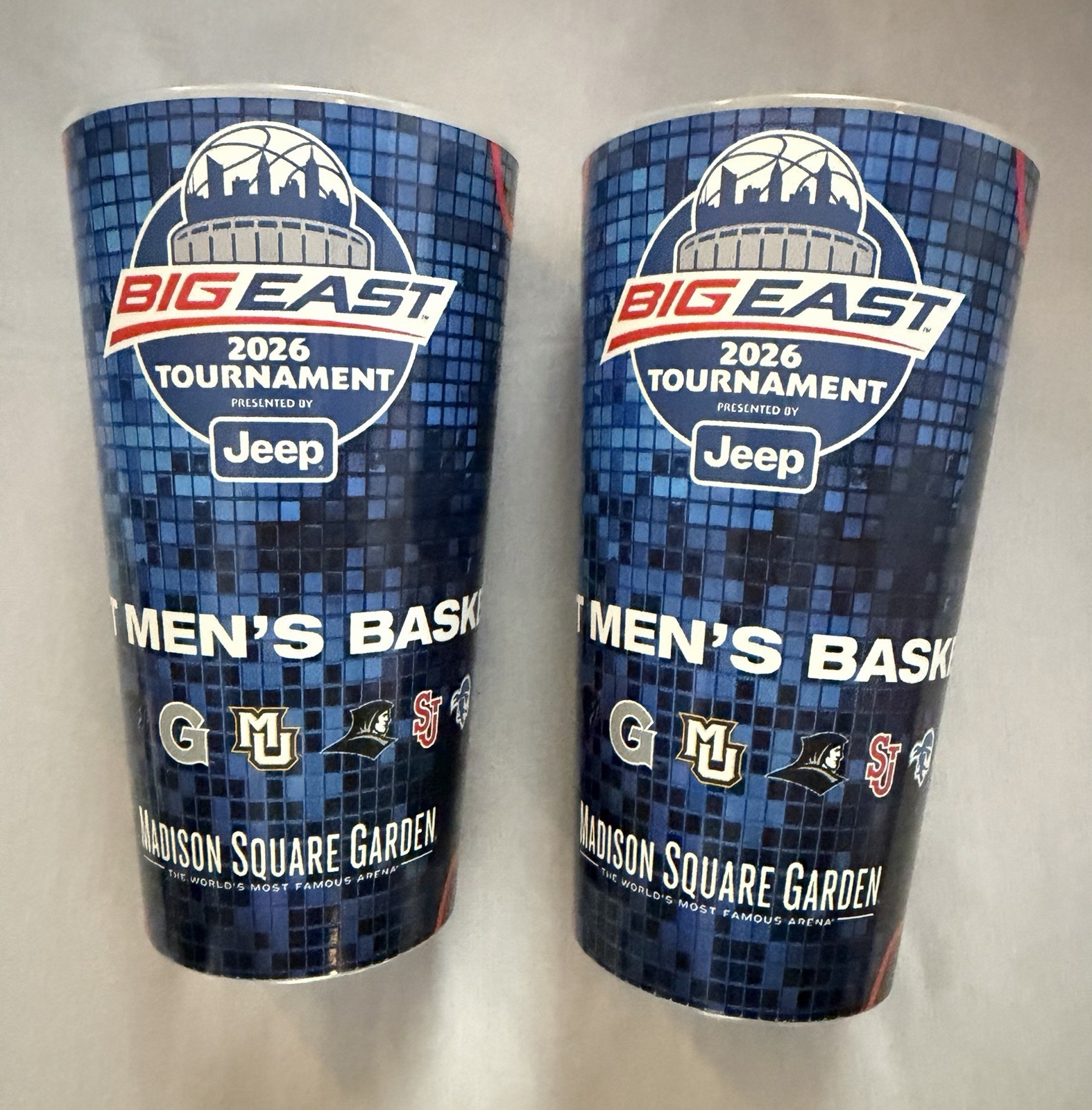 BIG EAST BASKETBALL TOURNAMENT CUP SET MSG 2026 MARCH MADNESS ST JOHNS UCONN