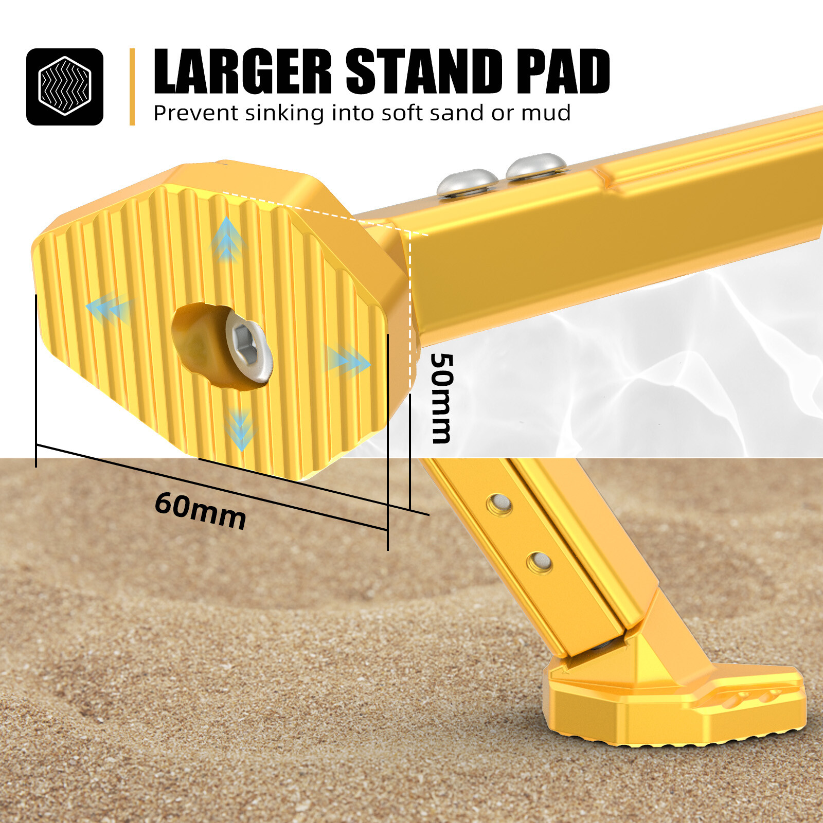 For Suzuki DR-Z DRZ400 E S SM 2000-2024 CNC Adjustable Kick Side Stand Kickstand