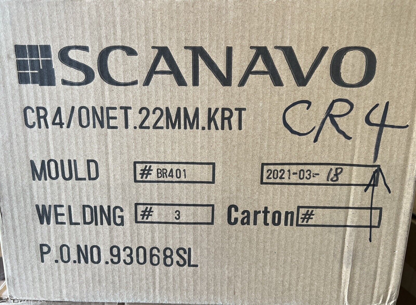 NEW Original Scanavo Criterion 22mm Multi-4 BLU-RAY Case, Super Clear, CR4 (W16)