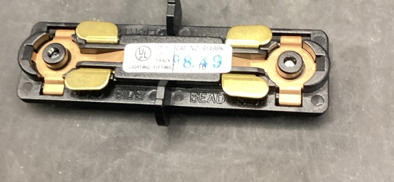 Philips Lightolier 9149BK Radius Mini Coupler Matte Black Finish New