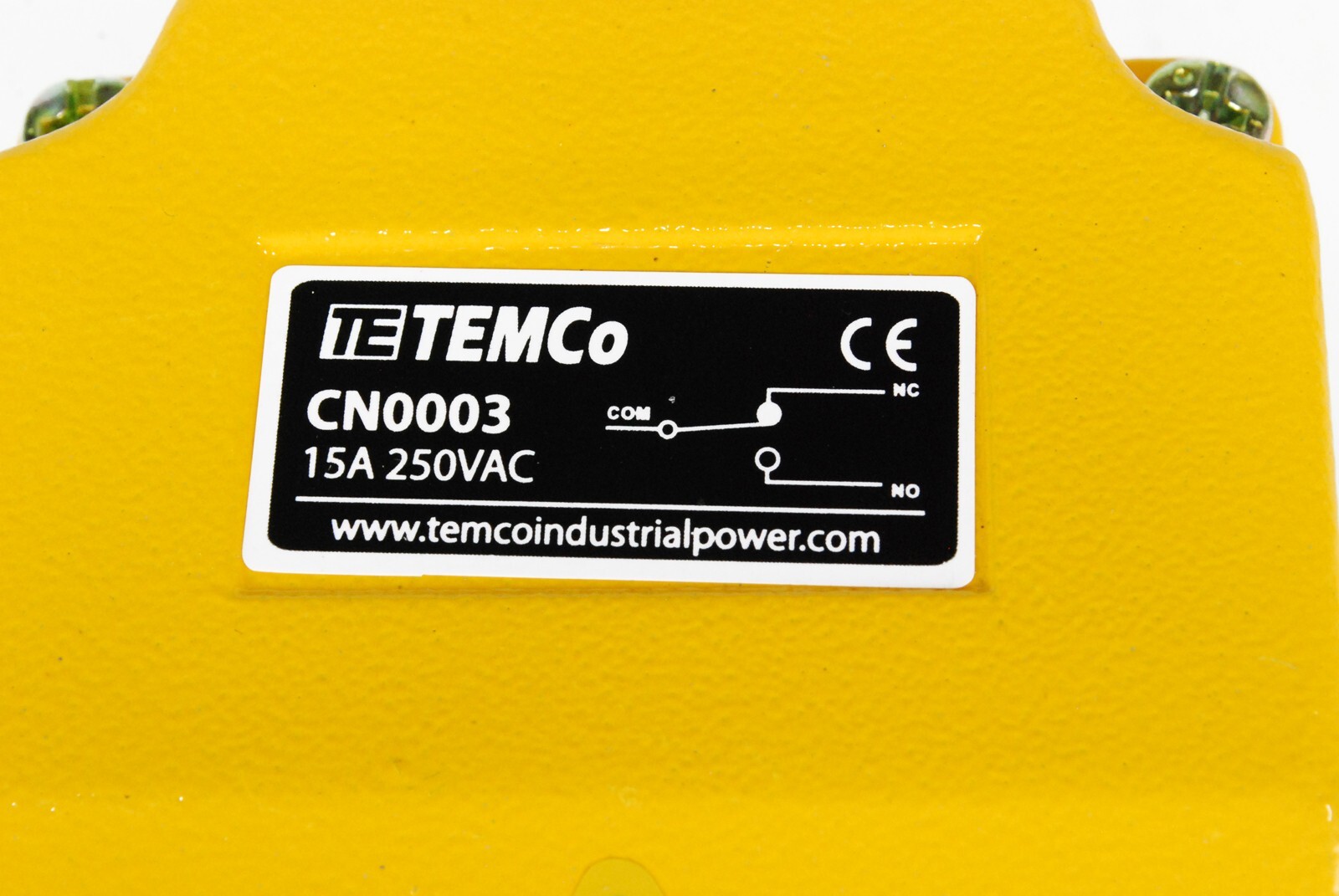 TEMCo Heavy Duty Cast Aluminum Foot Switch 15A SPDT Electric Pedal Momentary New