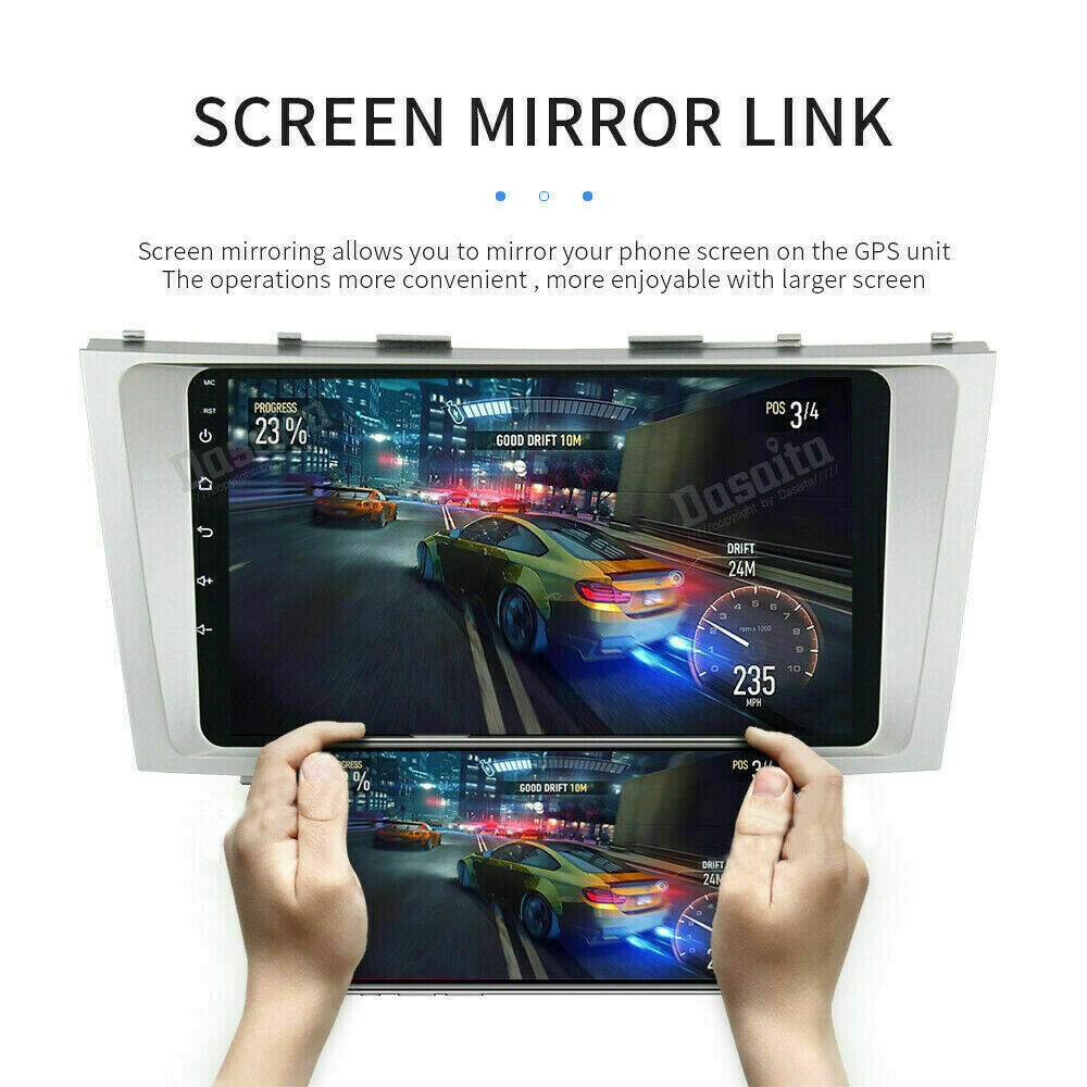 For 2007-2011 TOYOTA CAMRY CAM Android 15 CarPlay Car Stereo Radio GPS Navi WiFi