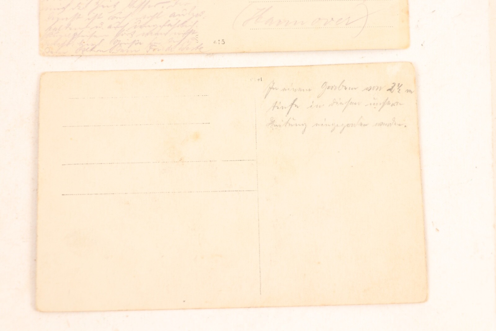 WW1 German Lot of 2 Real Picture Post Cards- p493