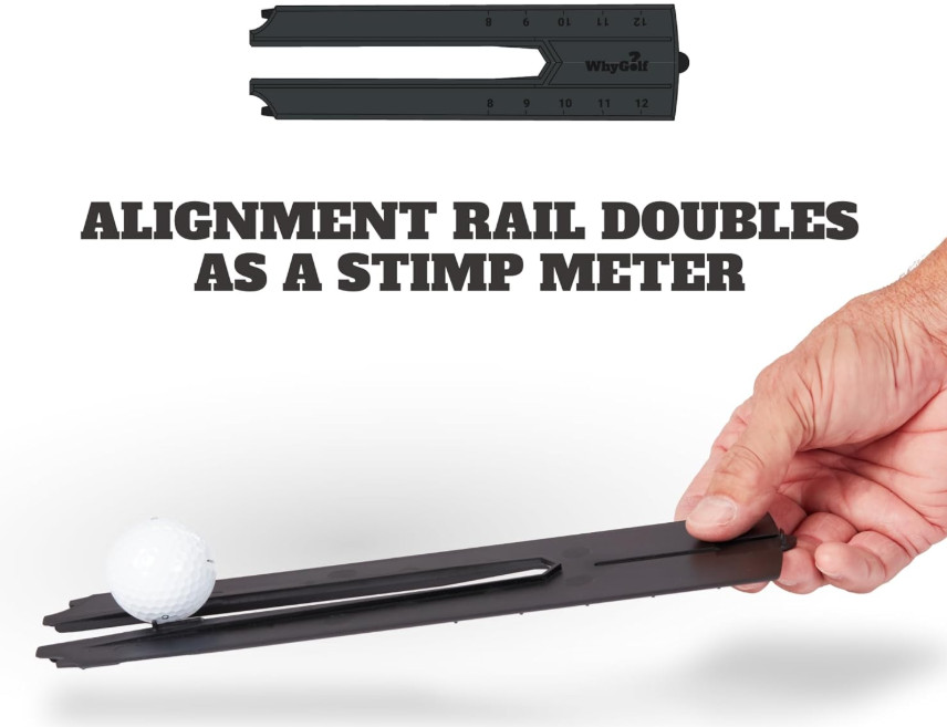 Putting Thing – Golf Training Aid for Accuracy & Green Reading Tool Practice Set