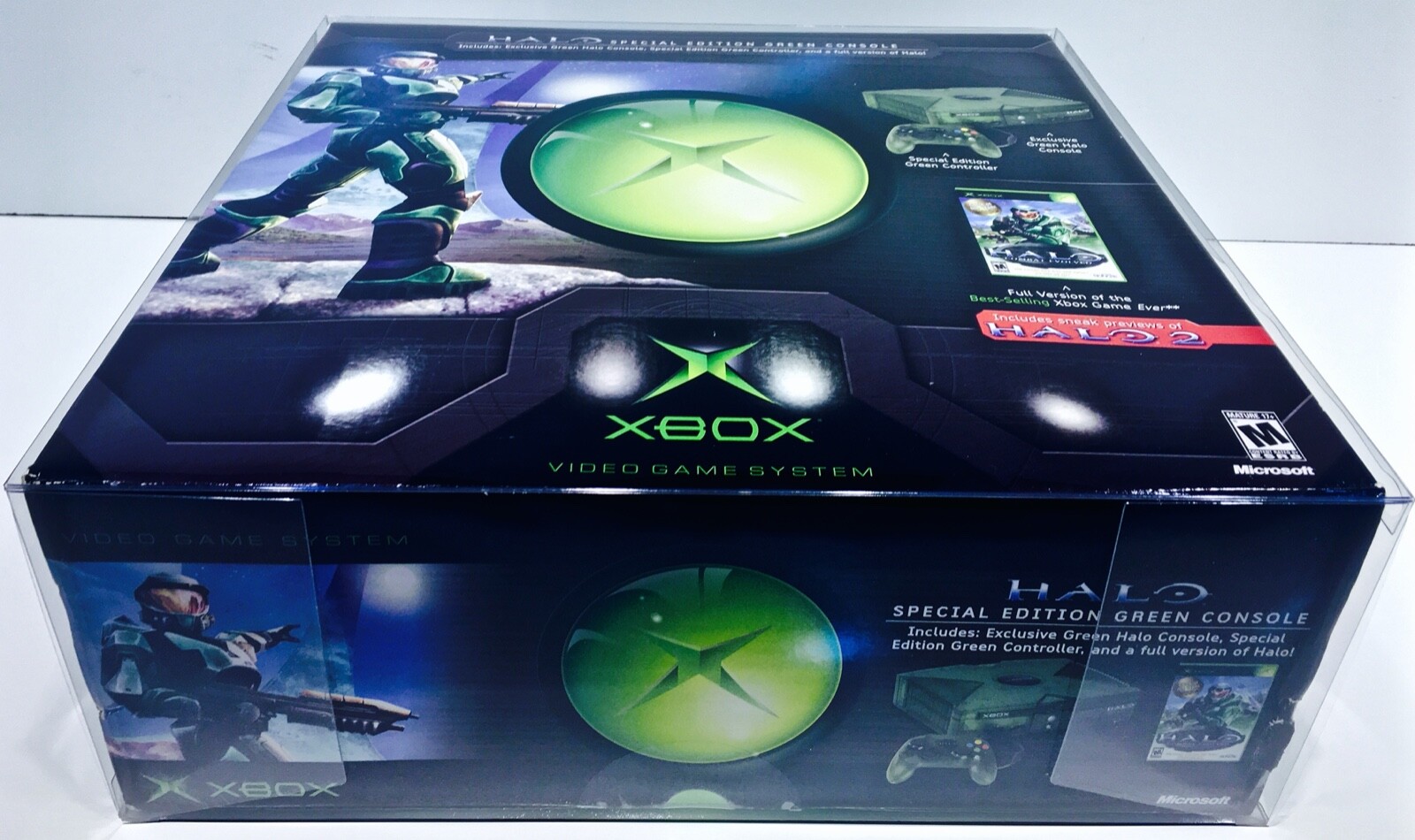 1 Console Box Protector For Original XBOX HALO Edition ETC. READ DESCRIPTION!