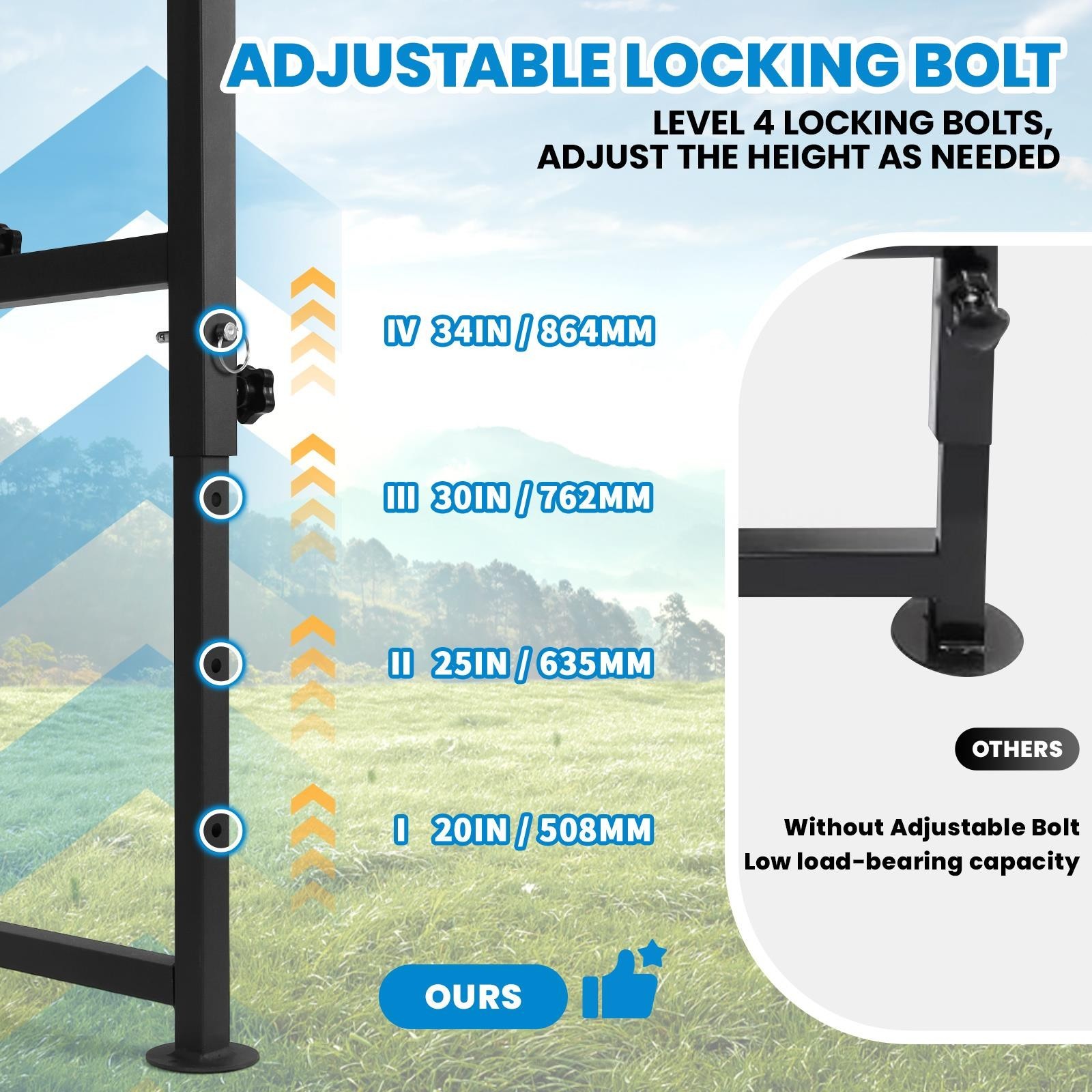 47"x23" Livestock Trimming Stand, Heavy Duty Farm Goat Milking Stand with Ramp