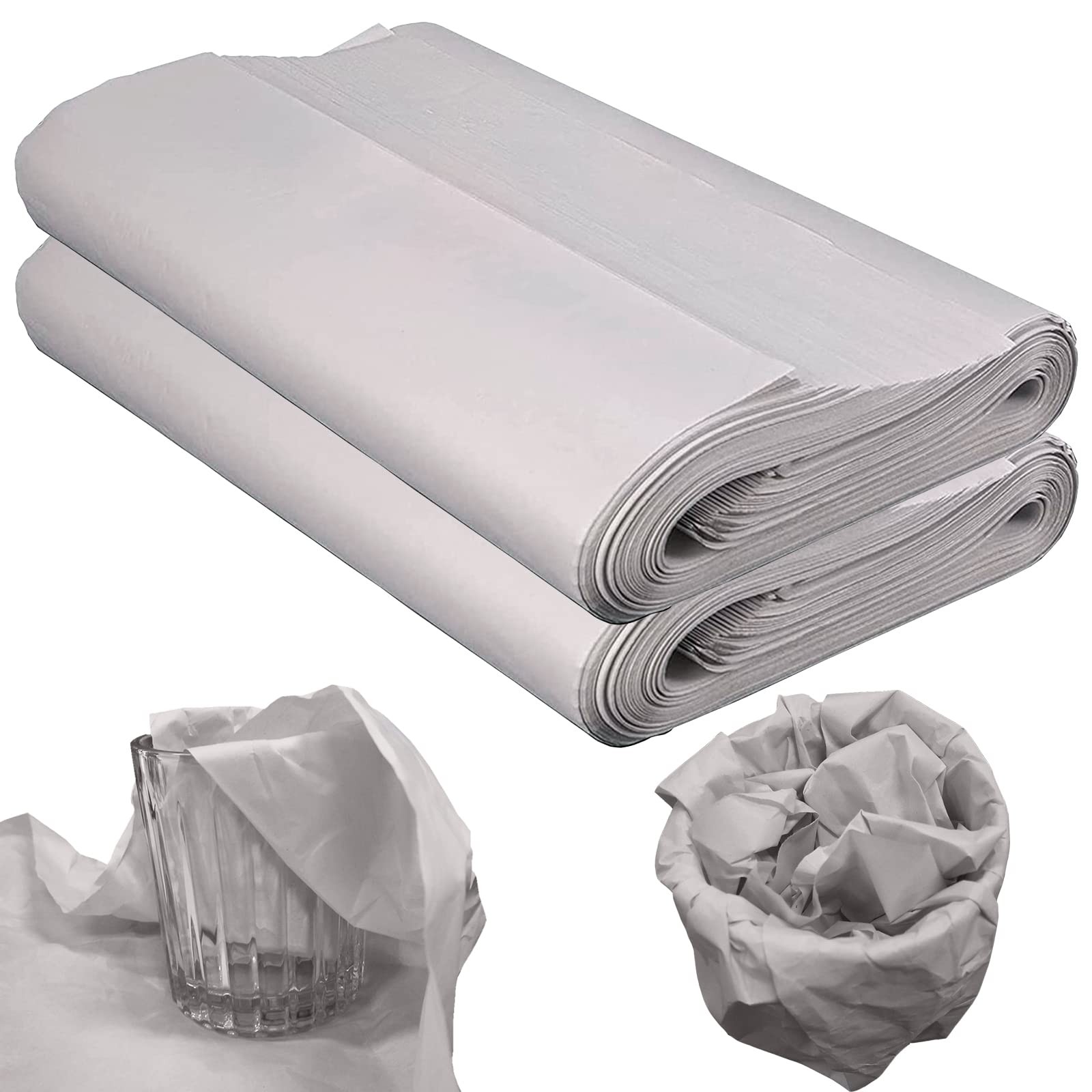 Packing Paper for Moving, Newsprint Packing Paper Sheets for Shipping Transpo...