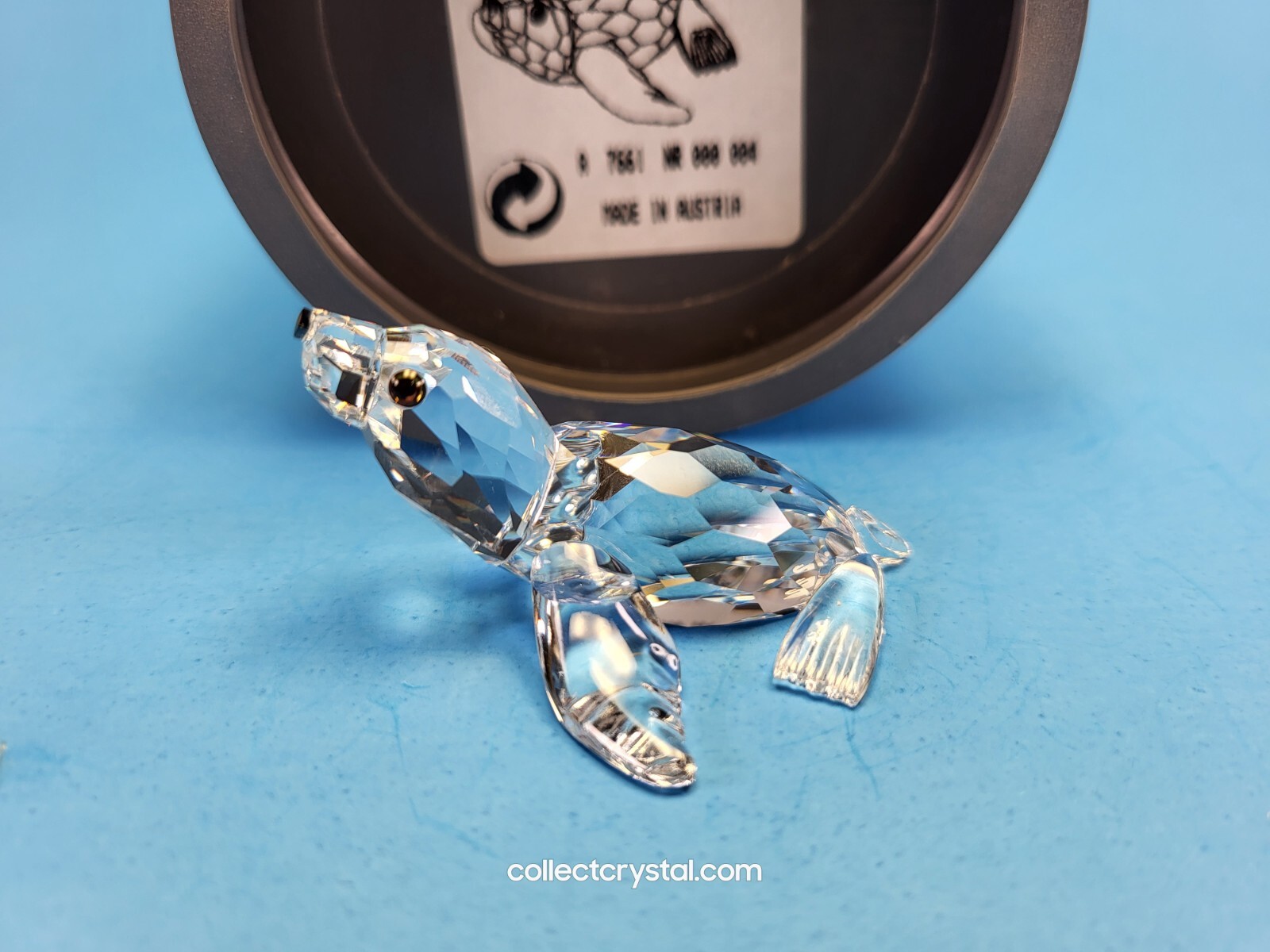 Swarovski Crystal Baby Sea Lion 7661000004 or # 221120. Retired 2010