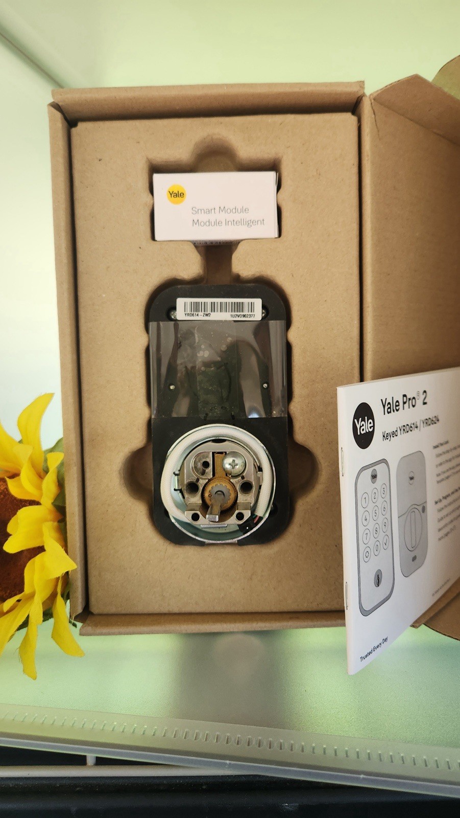 NEW Yale Pro 2 Keypad Smart Lock Satin Nickel Z-Wave with Smart Module