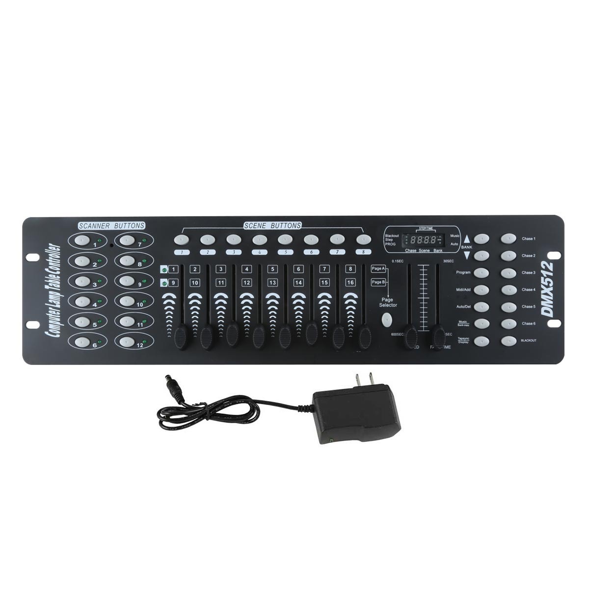 192 Channels DMX512 Controller Console For Stage Light Party DJ Laser Operator