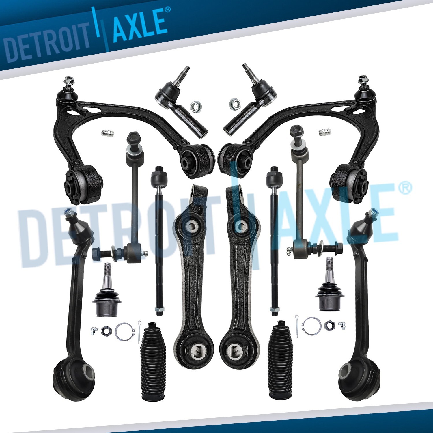 Front Control Arms Sway Bars Kit for 2005-2010 Dodge Charger Magnum Chrysler 300
