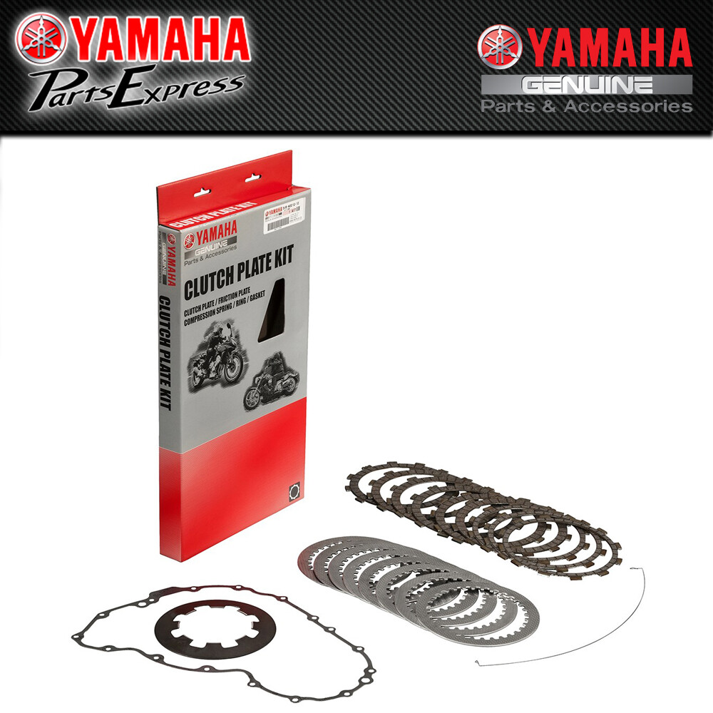 NEW 2004 - 2007 YAMAHA ROAD STAR SILVERADO XV 1700 OEM COMPLETE CLUTCH PLATE KIT