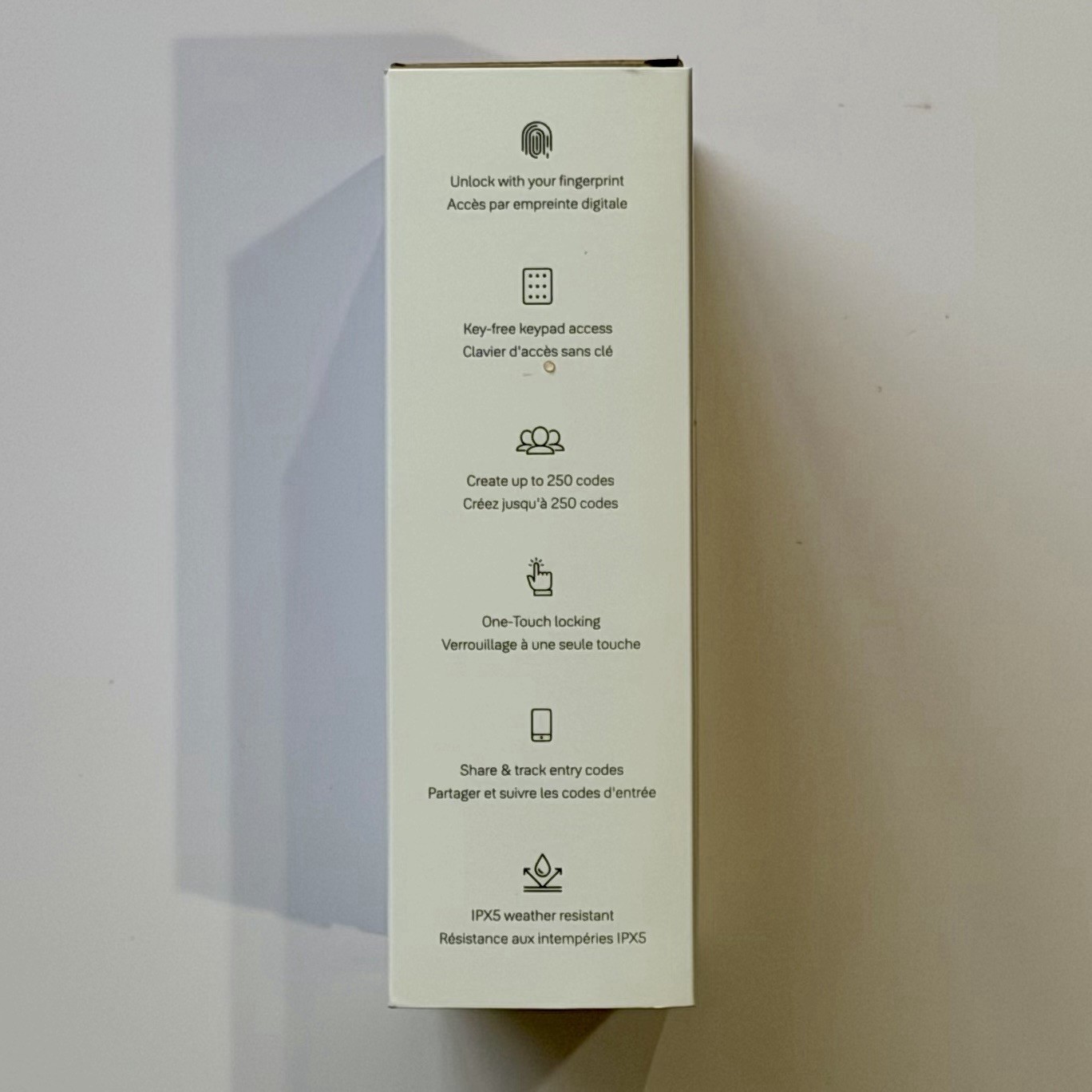 NEW Yale Keypad Touch Door Lock, Keyless Entry, Pin Code Fingerprint