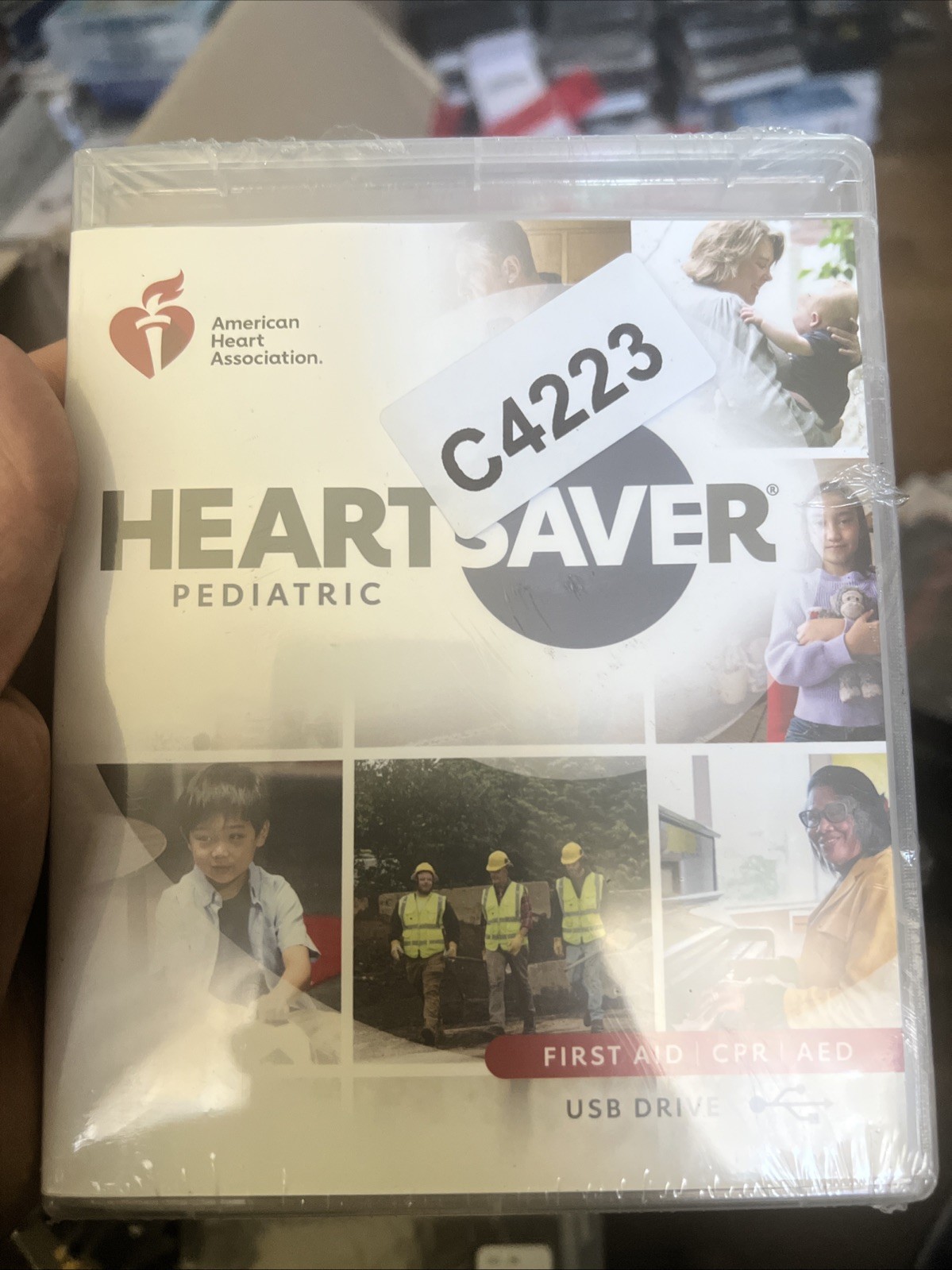 2025 AHA Heartsaver® Pediatric First Aid CPR AED Course Videos on USB Drive