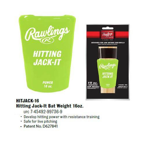 Rawlings Hitting Jack-it - 16 oz. Develop Strength and Hitting Power