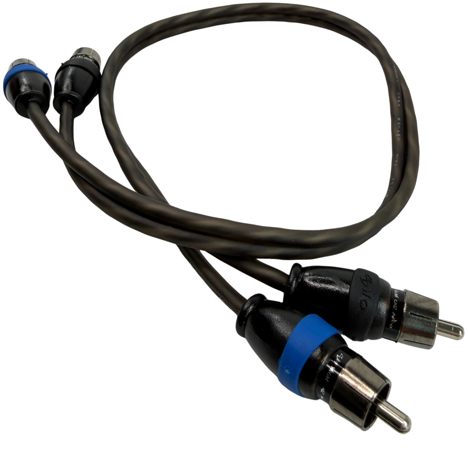 Sky High Car Audio Twisted OFC RCA Cable 2 Channel Car Audio Interconnect