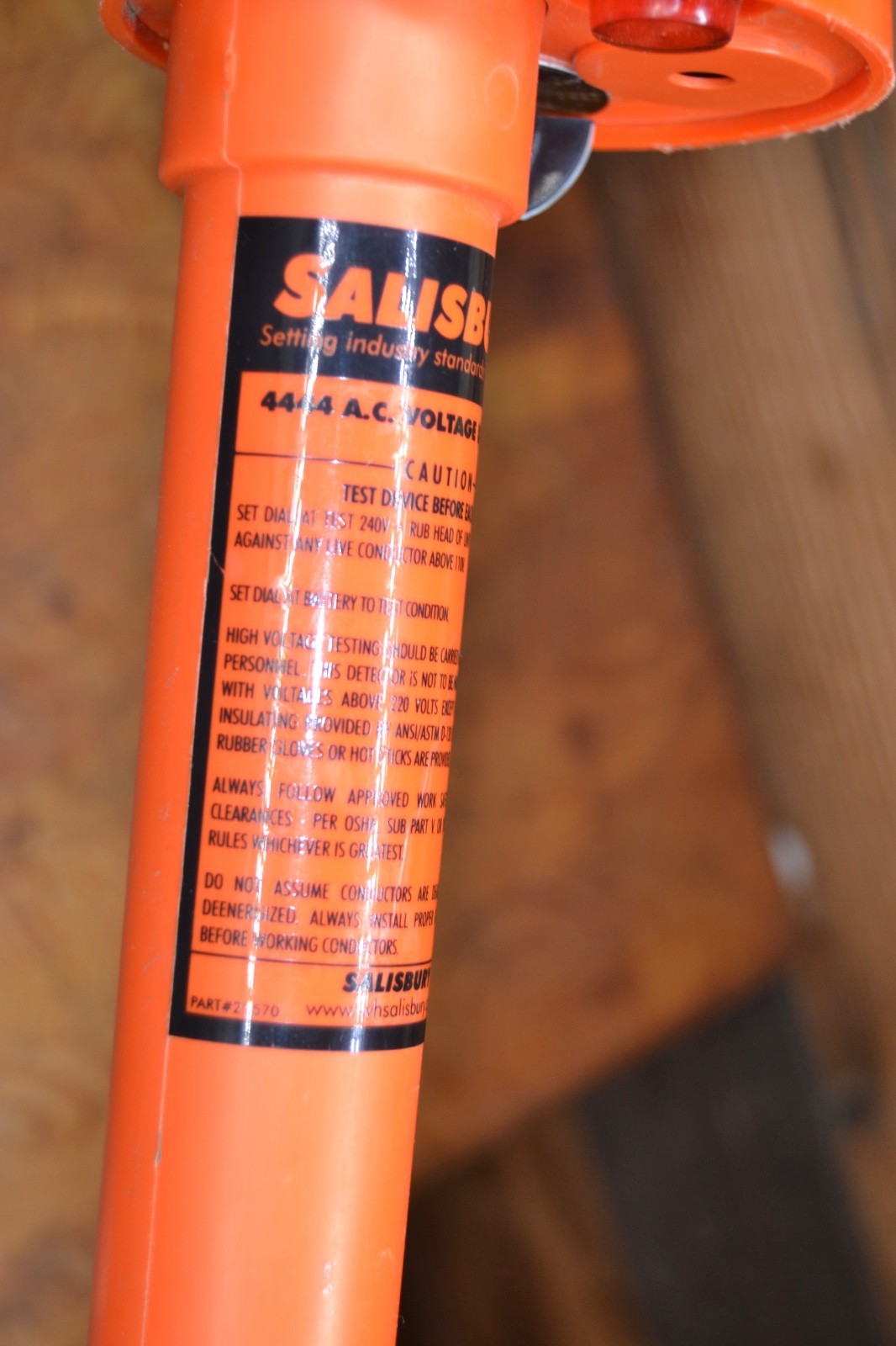 Salisbury Audio/Visual Voltage Detector 4444 A.C Voltage Tester