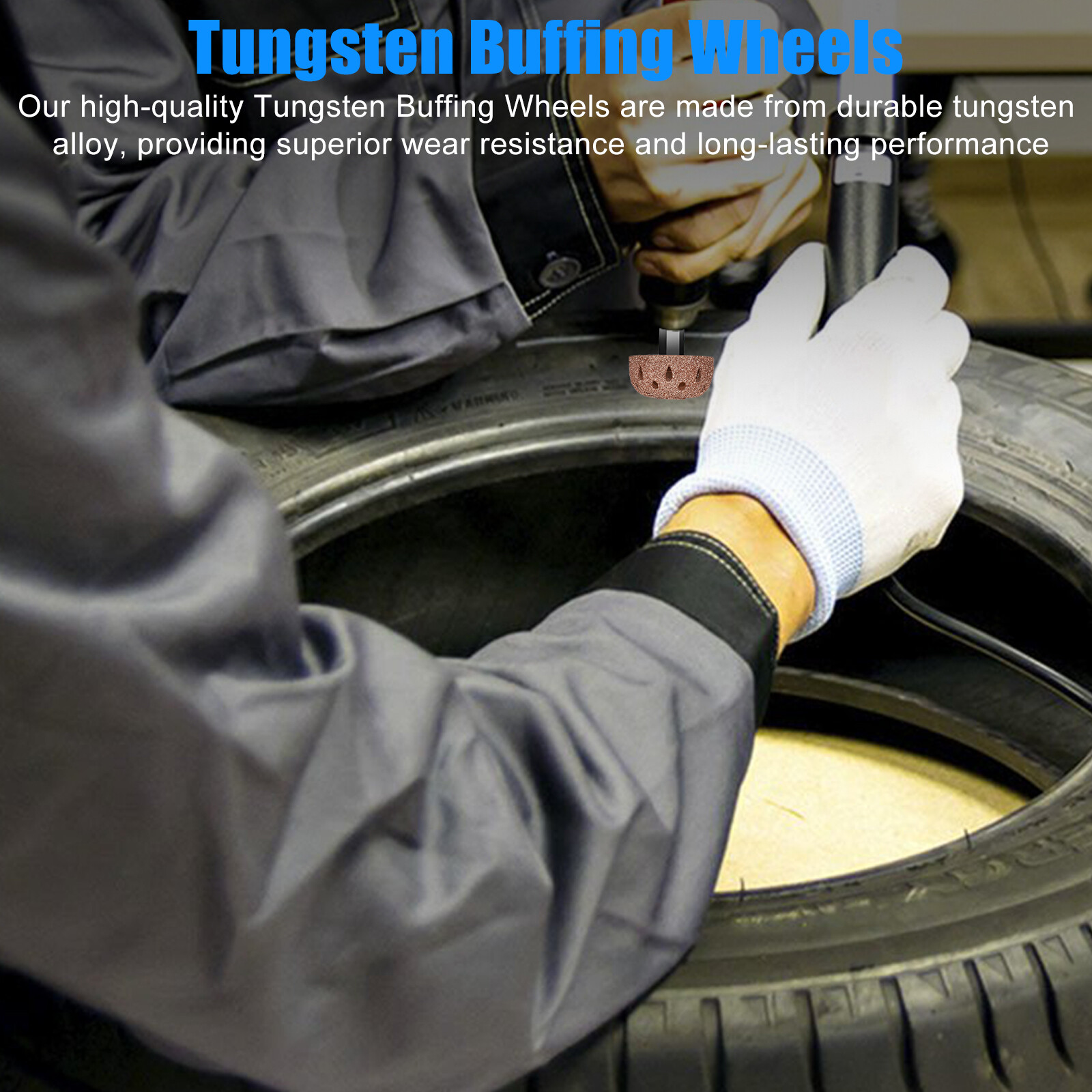 62Pcs Tire Repair Patches Kit Flat Punctures for Car Truck Motorcycle Plug Patch