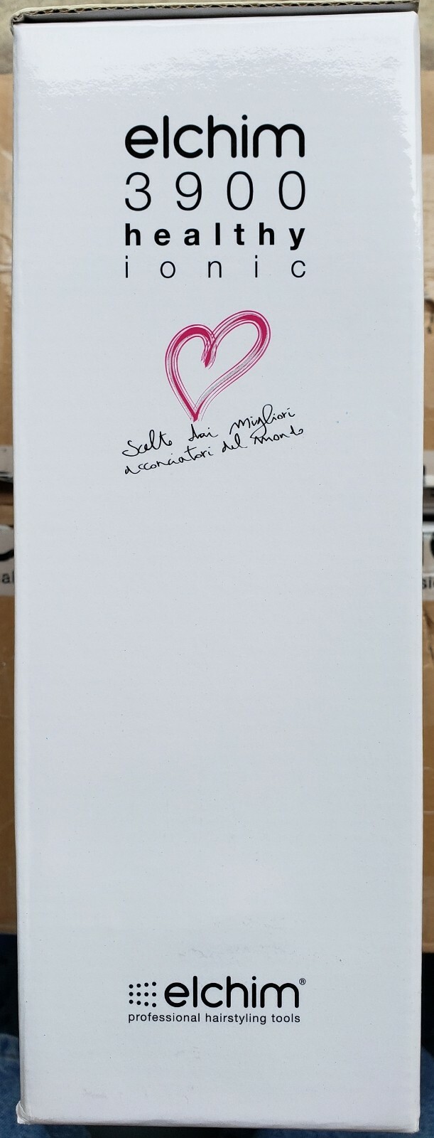 New Elchim 3900 Healthy Iconic Hair Dryer BLACK SILVER 2000-2400 Watts