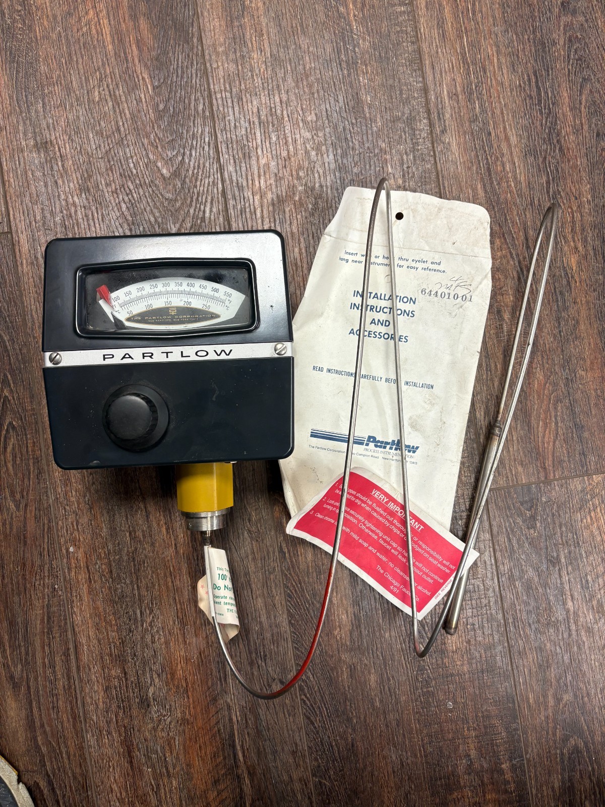 Partlow MF 79 Oven Thermostat 100 - 550F