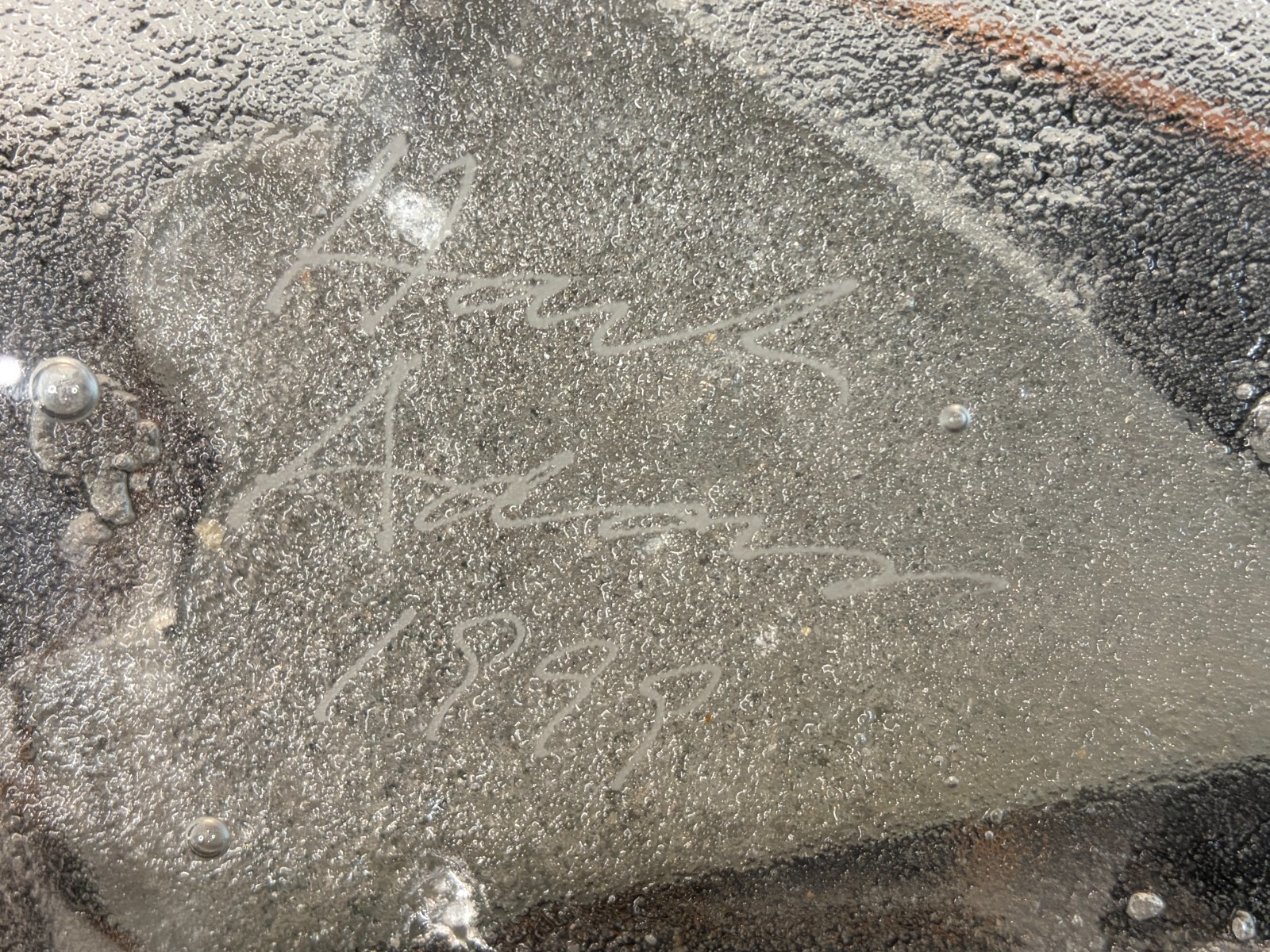 Hank Murta Adams Large Piece Slice of Cake Art Glass Sculpture 10.5" X 5.75"