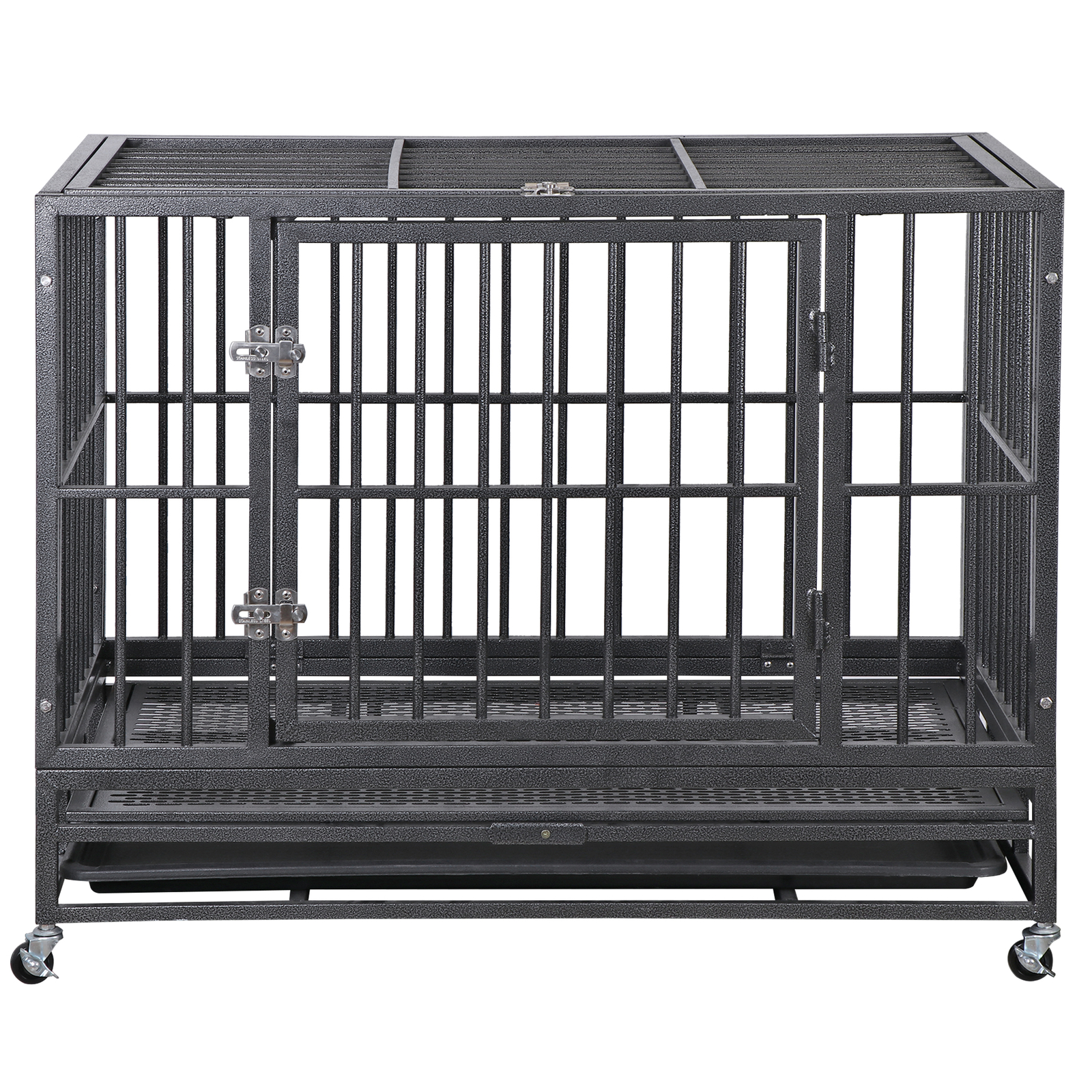 Dog Crate for Medium and Large Dog Heavy Duty Dog Cage Kennel Indoor/Outdoor