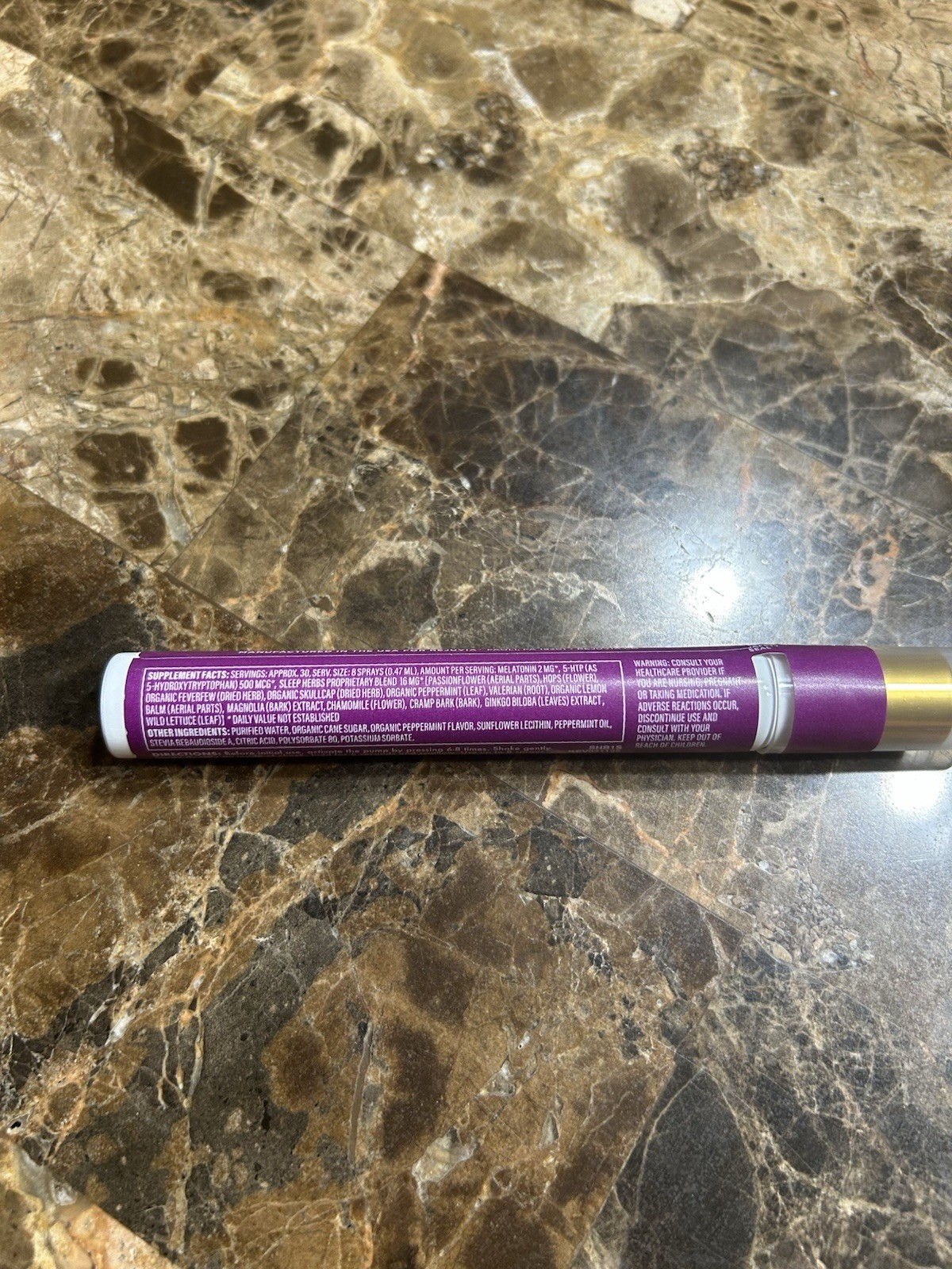 Rejuvia Midnight Bliss Sleep Spray Oral 14ml/0.47 fl oz Sealed New Exp 06/2027