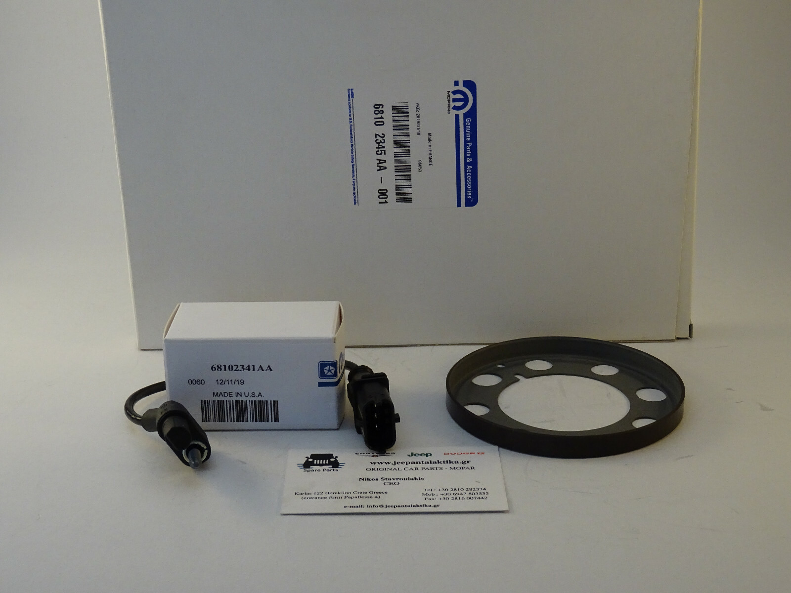 Crankshaft Set Pulley & Sensor Jeep Grand Cherokee WK 14-20 diesel New Mopar