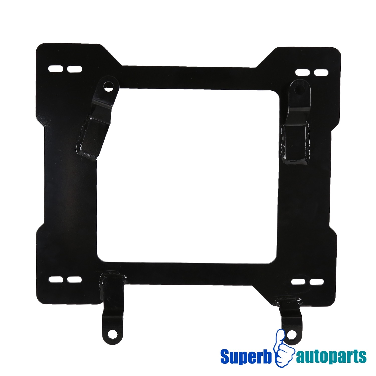 Fits 79-98 Mustang Laser Welded Racing Seat Mounting Brackets Tensile Steel Pair