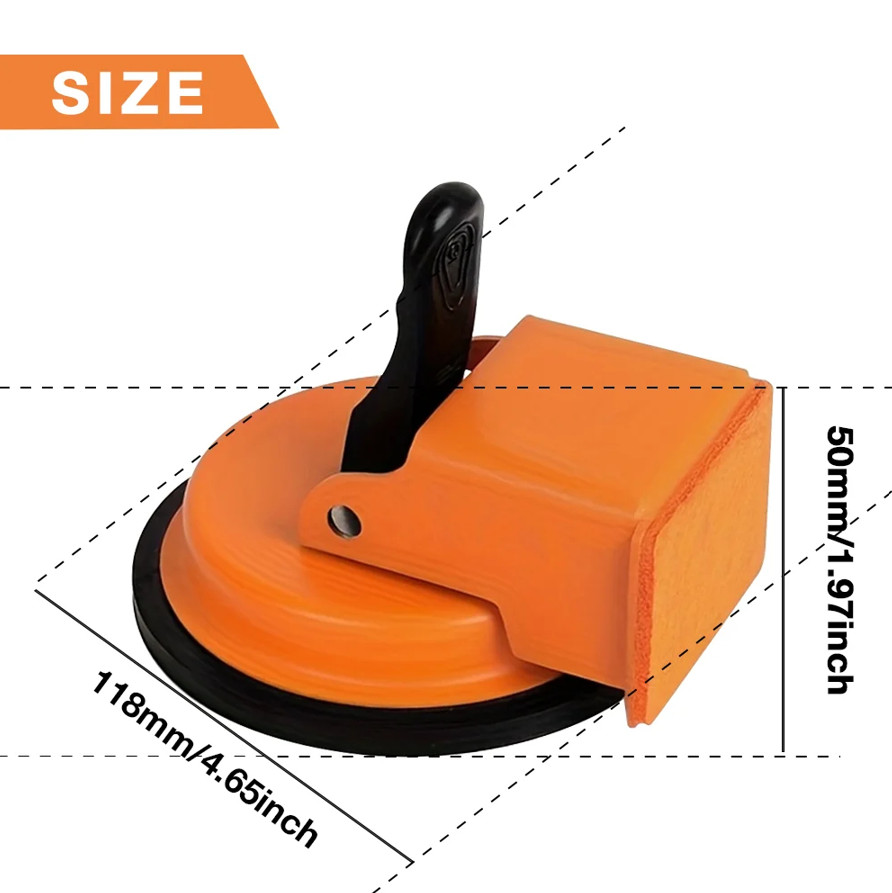 Floor Gap Fixer Tool with Suction Cup for Hardwood-Laminate and Vinyl Flooring