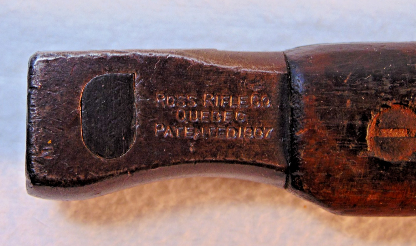 Antique Canadian Army Bayonet/Fighting Knife; WWI; Ross Rifle Co, Quebec; 1916