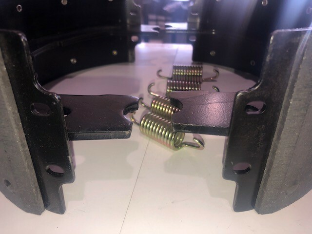 232040R91, 232-040-R Parking Brake Shoes & Spring Kit 12 X 4" Ships Same Day!!