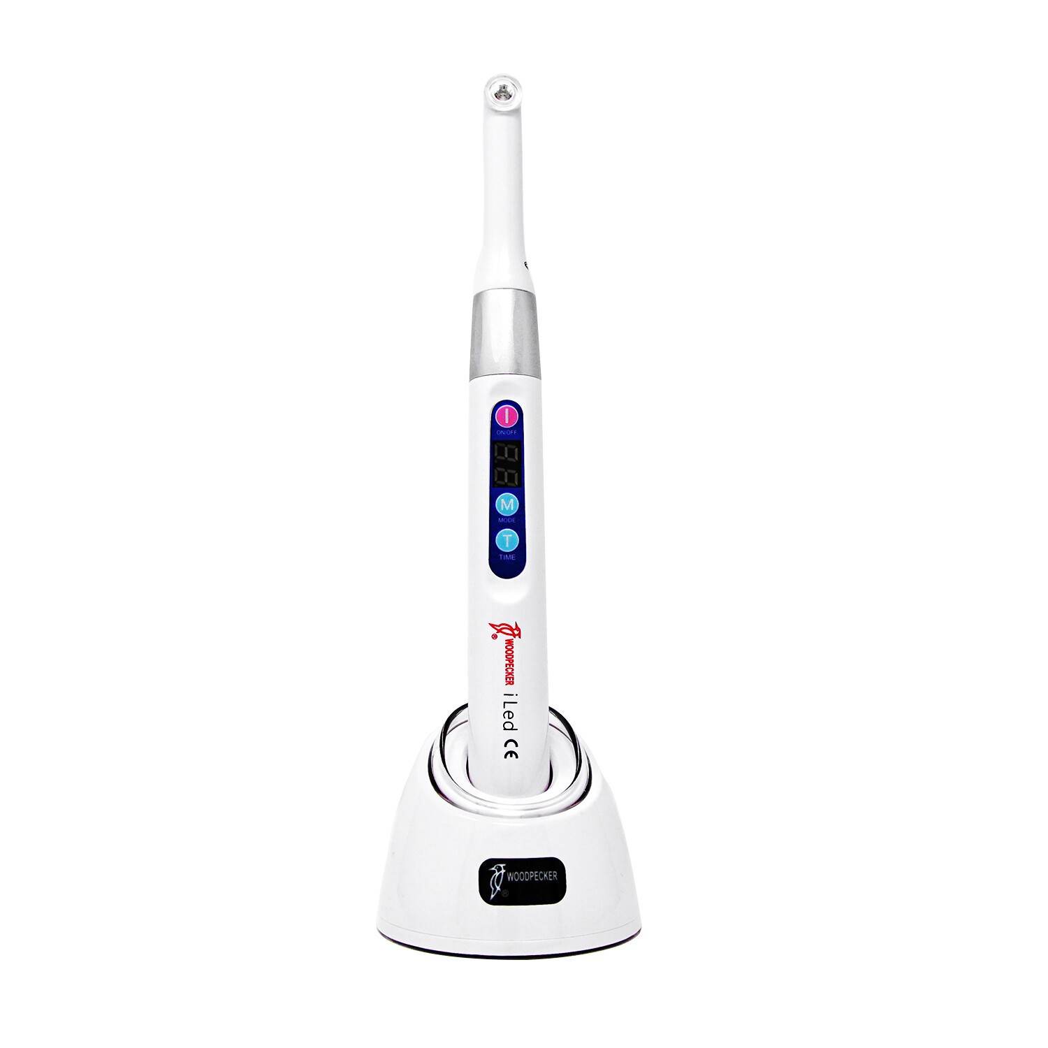 100% Woodpecker Dental iLED Curing Light Lamp Wireless 1 Second Curing 2500mw/c㎡