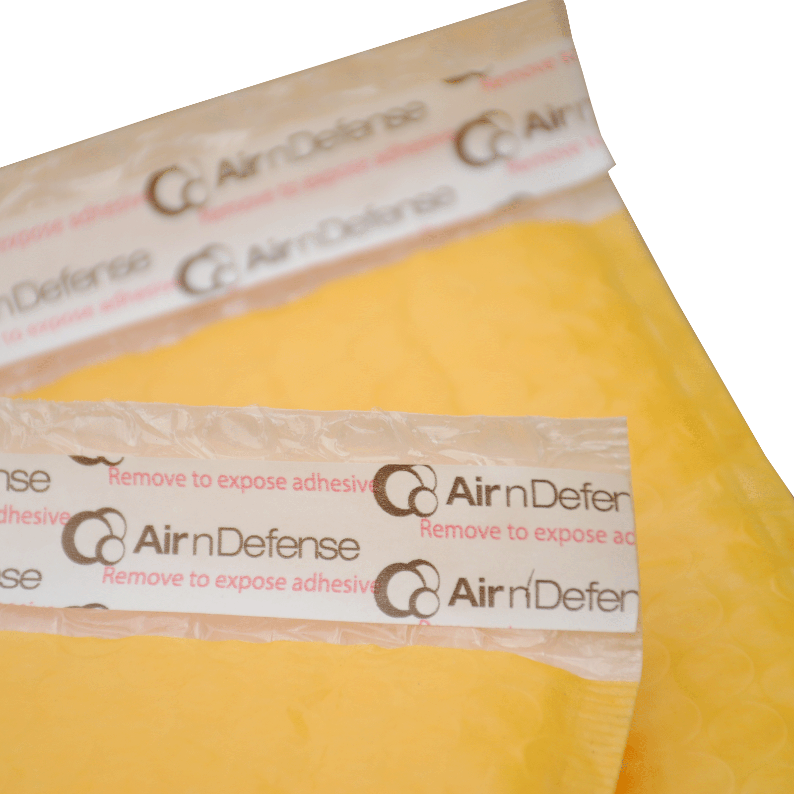 AirnDefense 1000 #000 4X8" Yellow Poly Bubble Mailers Shipping Padded Envelope