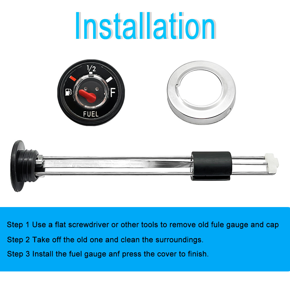 Fuel Gas Gauge for Yamaha Big Bear 400 Grizzly 600 Kodiak 400 YFM400 YFM600 ATV