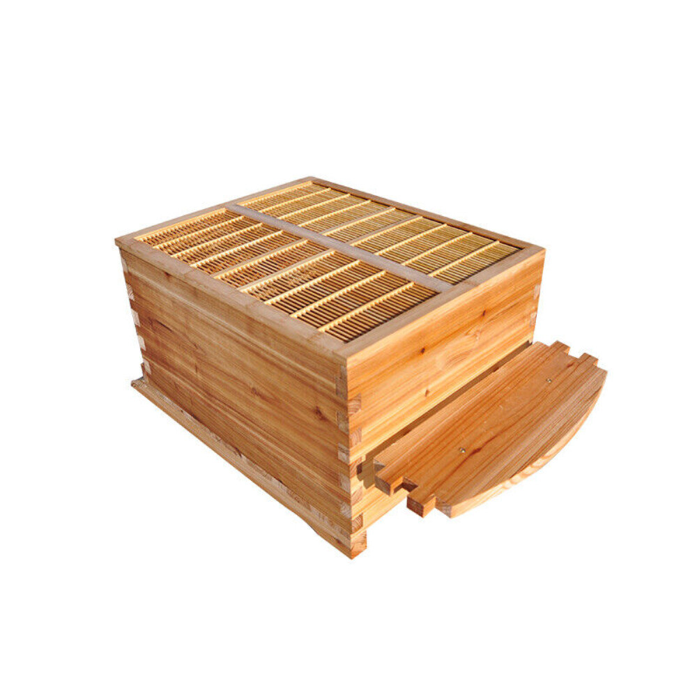 Auto Beehive 7 Frames Complete Box Kit Bee Hives Bee Frames + Beekeeping Hive