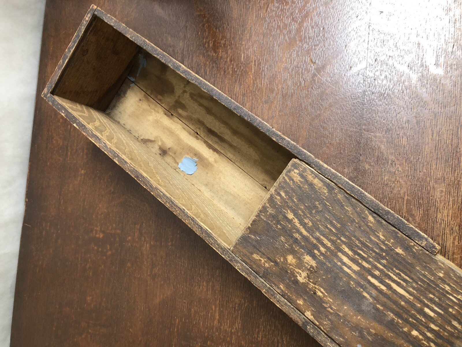 Vintage Wooden Crate Repair Outfit For The Quick Detachable Tire B.F. Goodrich