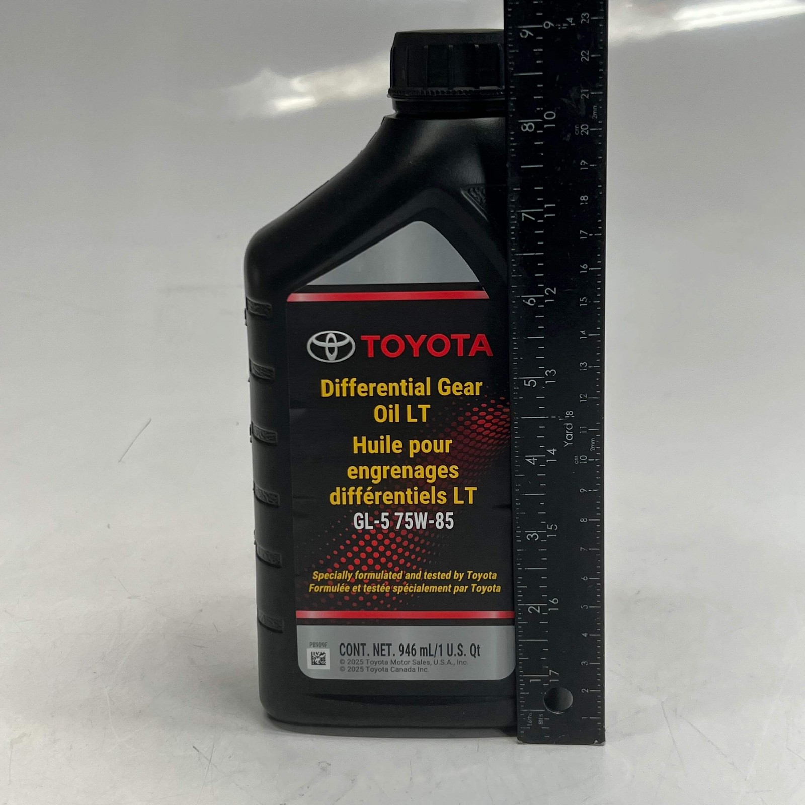 TOYOTA (6 PACK) Differential Gear Oil LT SAE 75W-85 1 qt. 128612