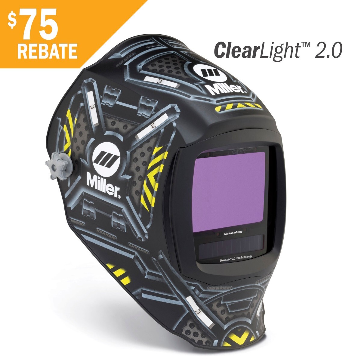 Miller Black Ops Digital Infinity Auto Darkening Welding Helmet (289715)