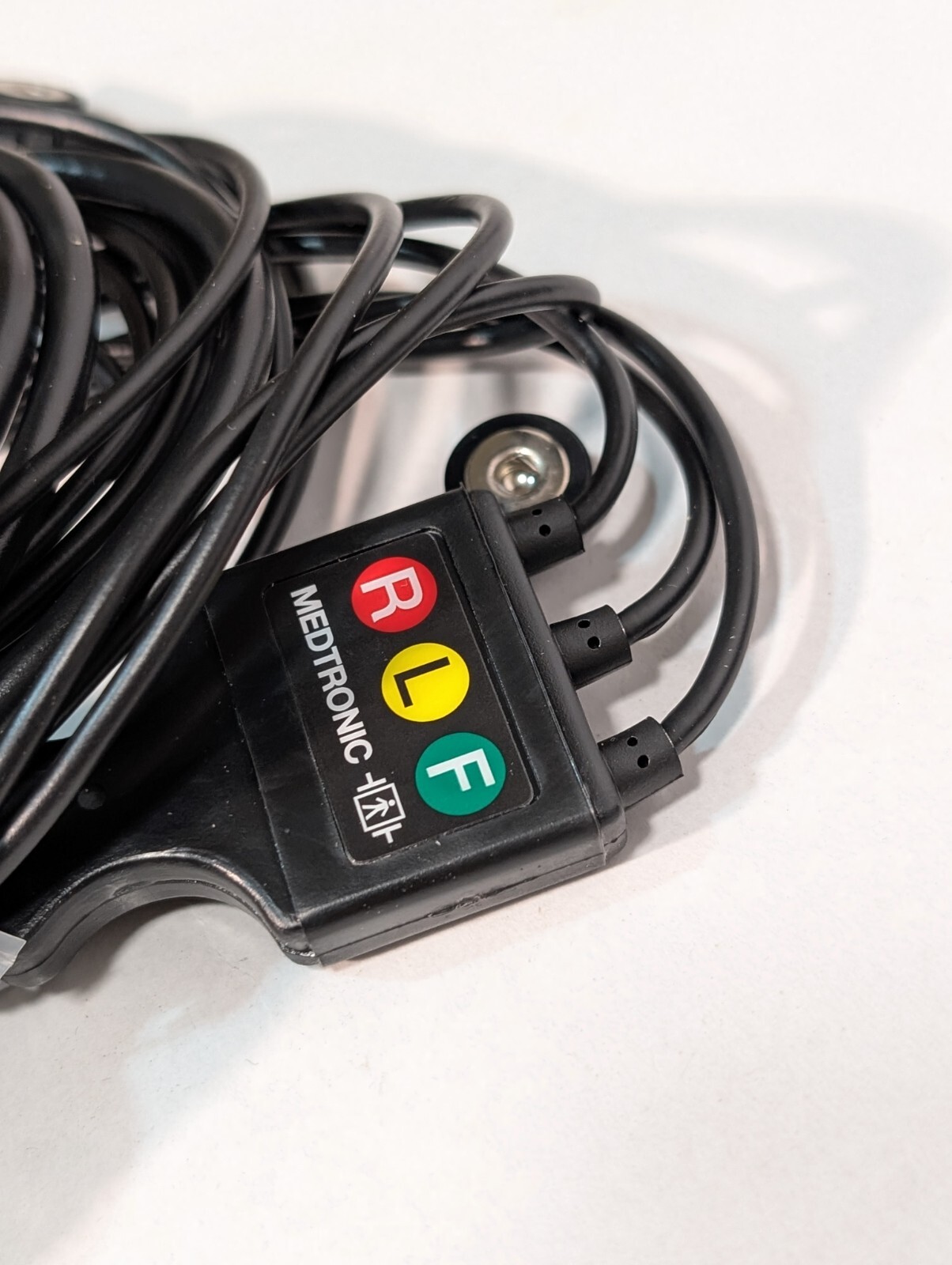 Physio Control 3 Lead ECG Cable w/Case For LIFEPAK 1000 AED, European version