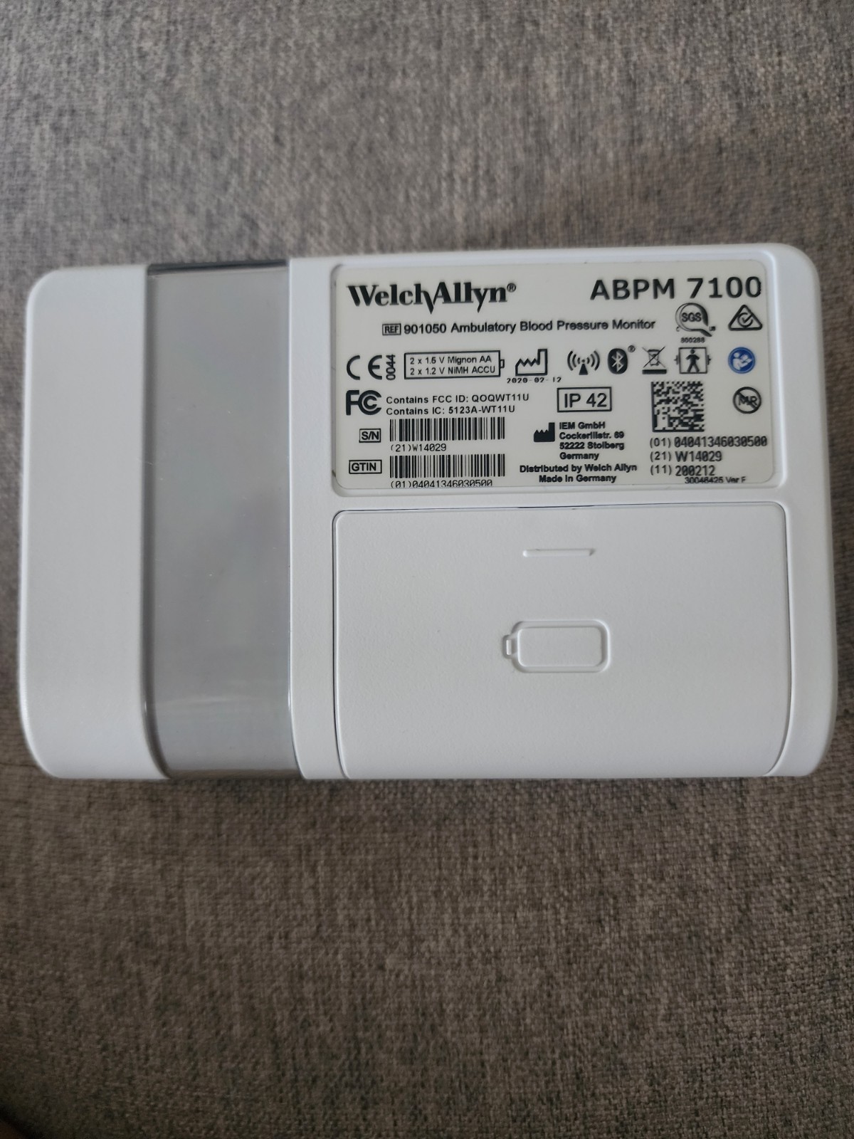 Welch allyn ABPM 7100