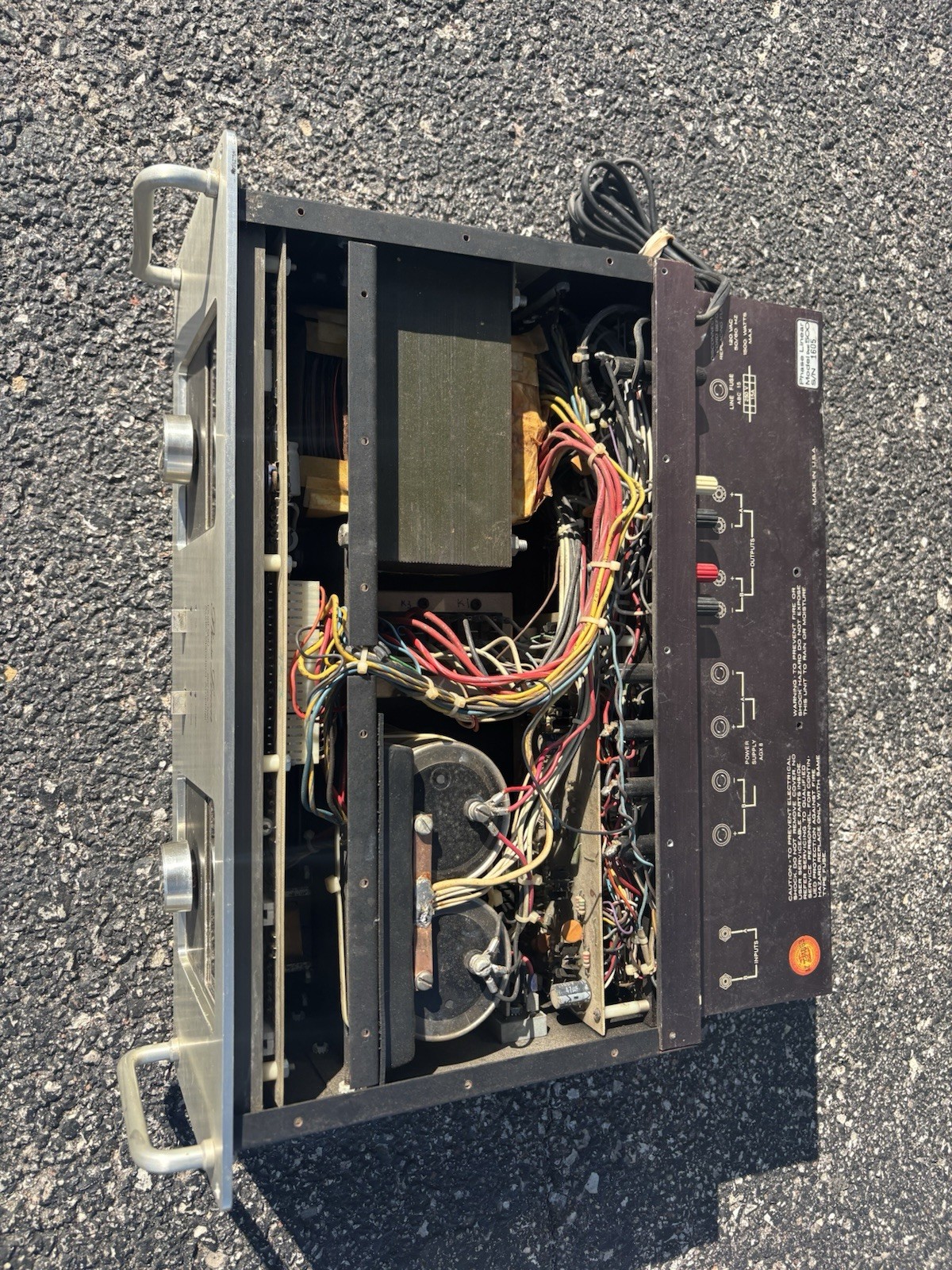 Phase Linear Model 500 Series Two Amplifier - As Is - For Restoration