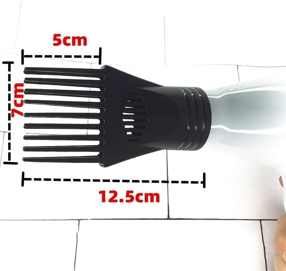 2Pcs Black Plastic Universal Blow Hair Dryer Comb Attachment for...
