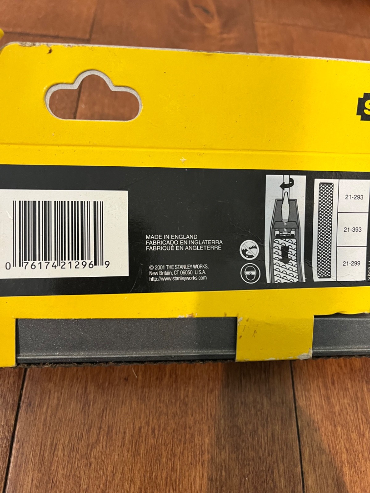 Vintage Stanley Surform 21-296 Plane Sander File 10" Rasp NOS Made in England